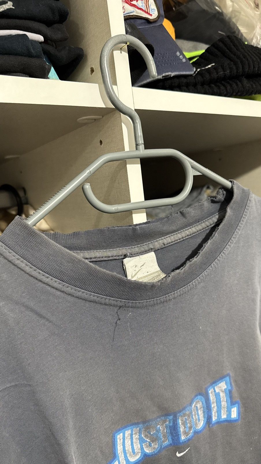 Nike × Vintage Vintage Faded Tee Nike Size US XL / EU 56 / 4 - 4 Thumbnail
