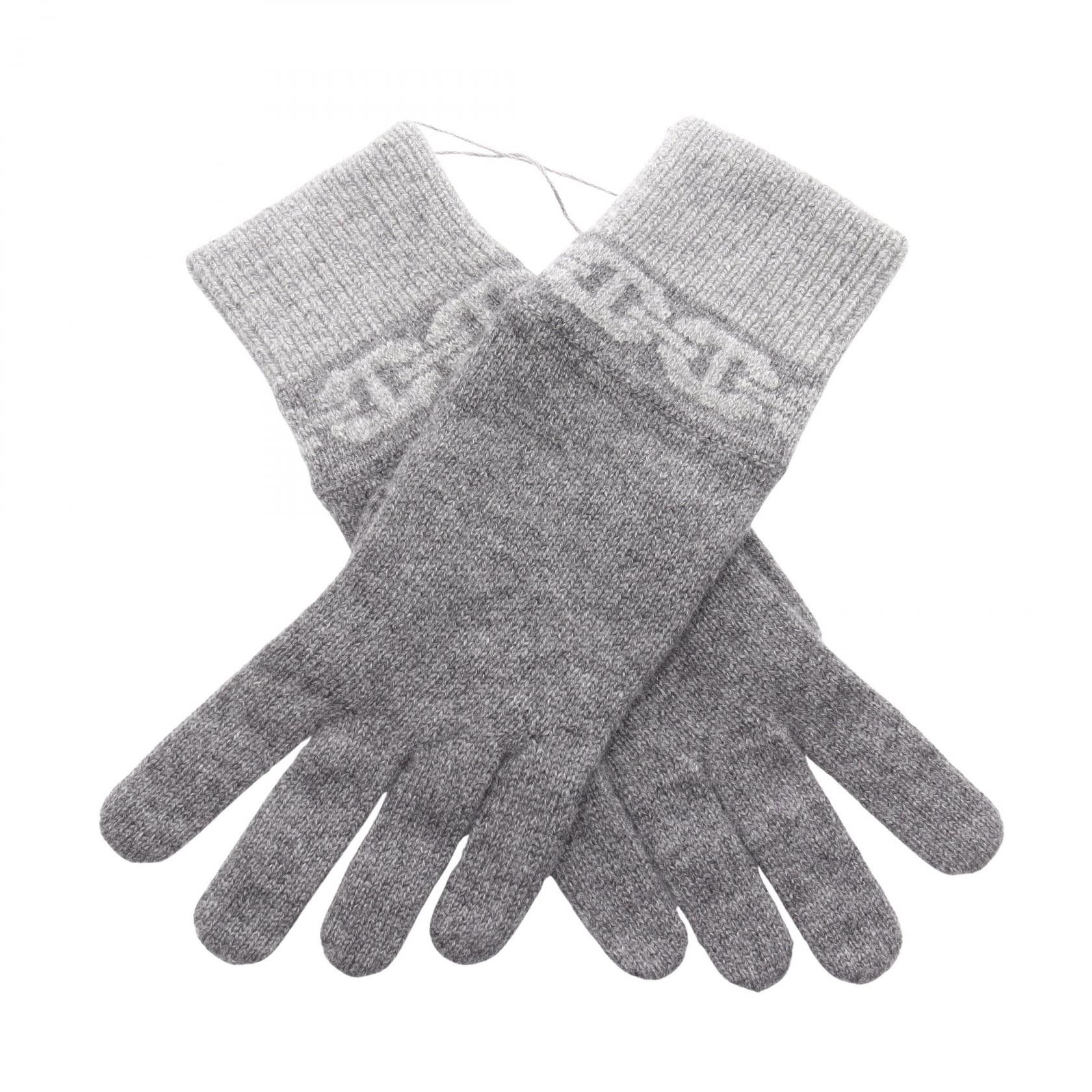 Hermes Hermes Hermes Heaven Chaine d’Ancre Charbon Flannel Cashmere Gloves Textile Gloves DUTY FREE for USA Size ONE SIZE - 1 Thumbnail