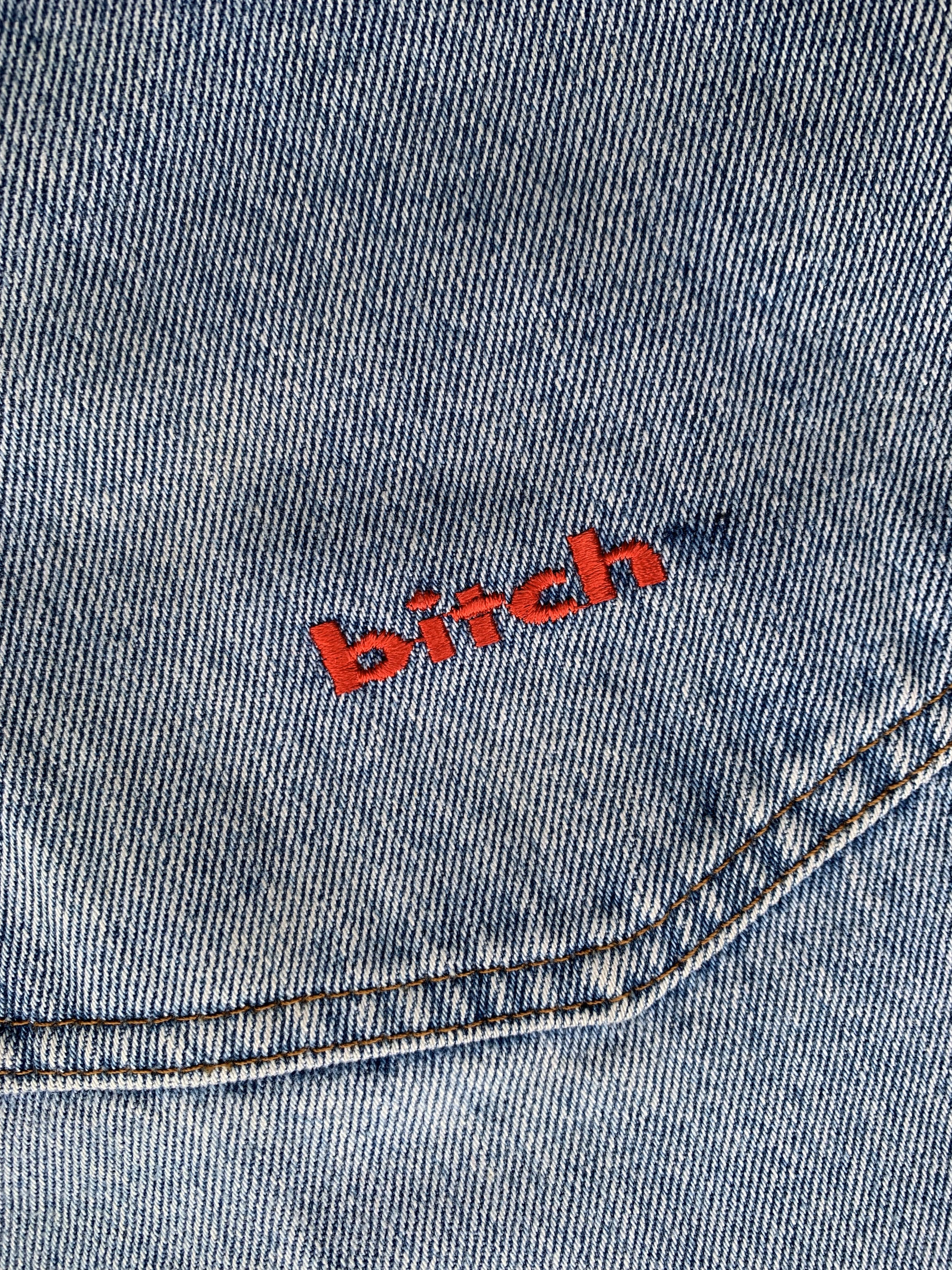 Girl Skateboards [SOLD] RARE vintage bitch skateboard short pants Size US 32 / EU 48 - 7 Thumbnail