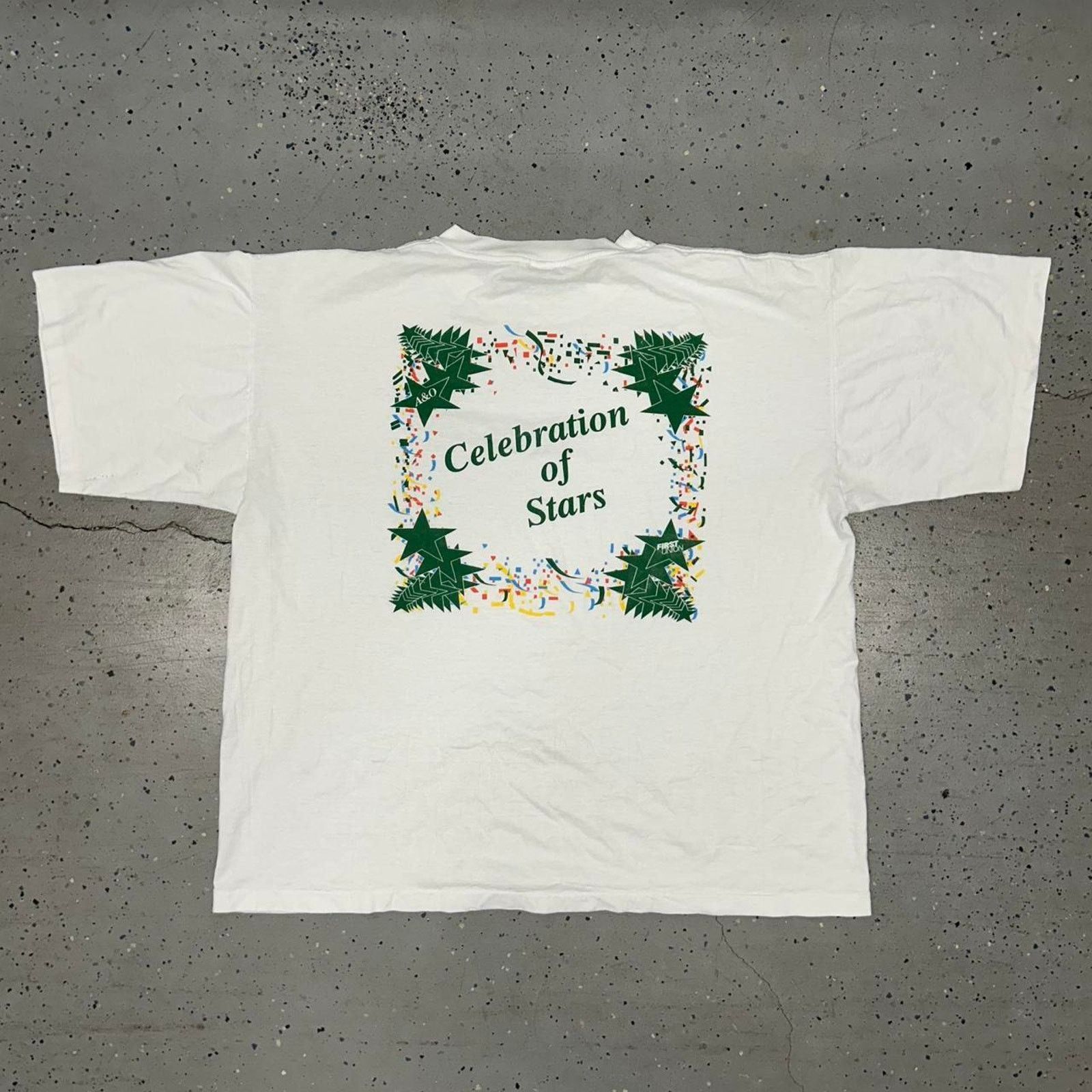 Other VTG First Union Bank Celebration of Stars white tee Size US XXL / EU 58 / 5 - 1 Thumbnail