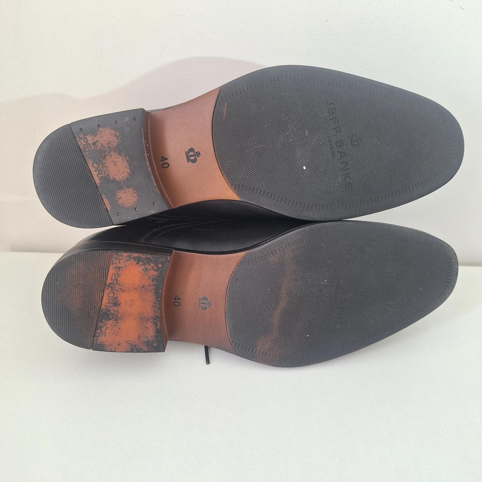 Jeff Banks JEFF Banks London Men's Formal Leather Shoes EU 40,us 7 -7.5 Size US 7 / EU 40 - 7 Thumbnail