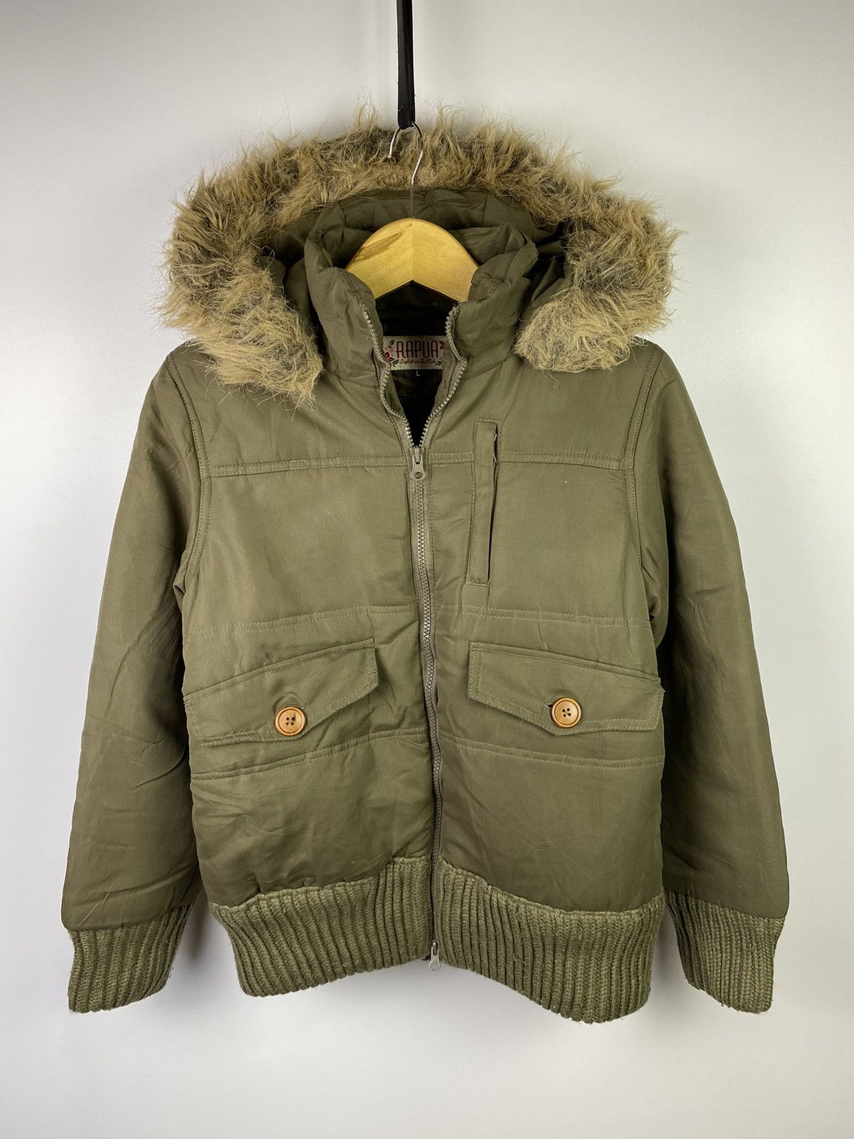 Japanese Brand Japanese brand Fur bono bomber jacket rapua winter sesh Size US M / EU 48-50 / 2 - 13 Thumbnail