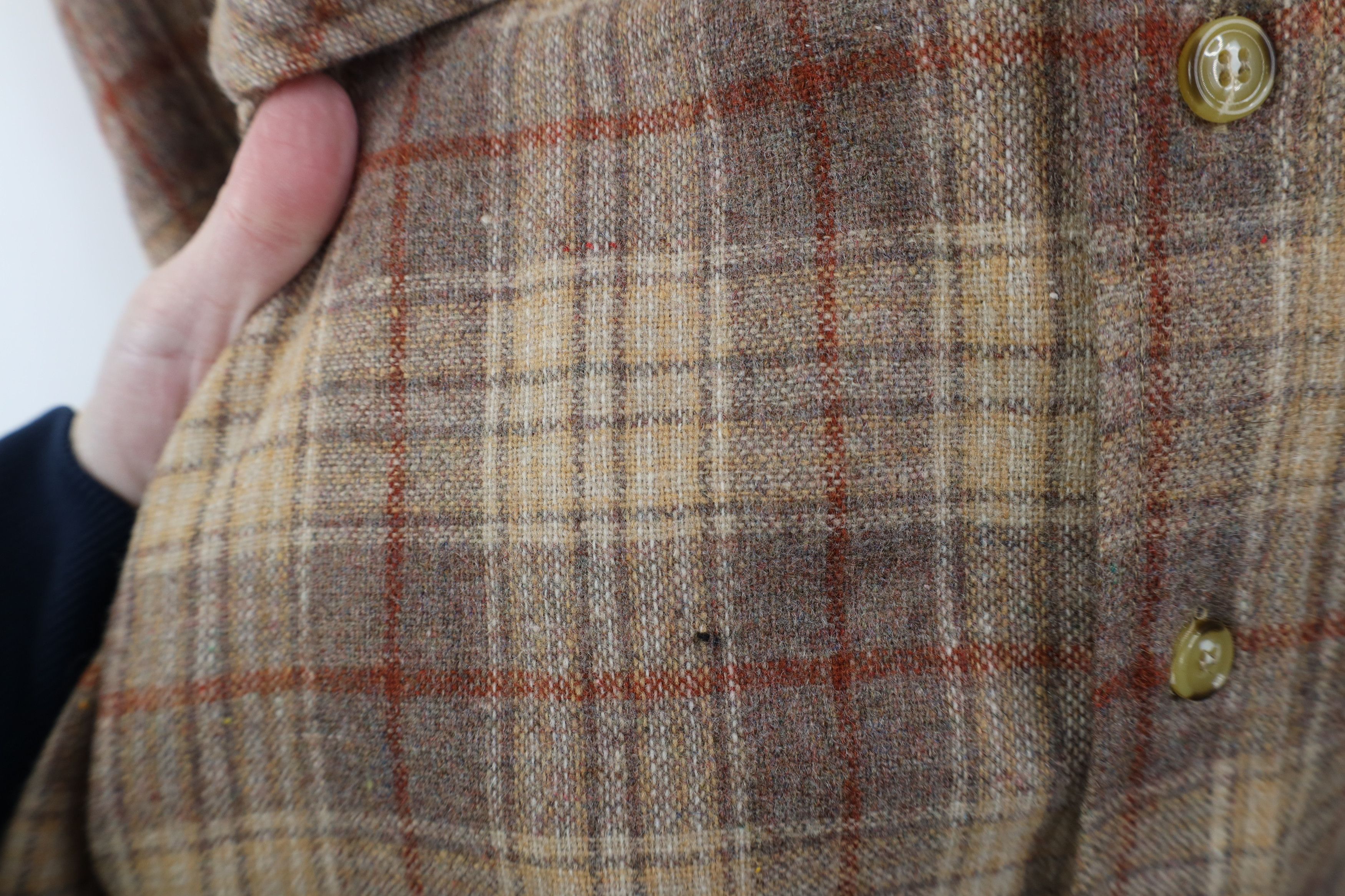 Vintage Vintage 70s Streetwear Wool Blend Collared Button Shirt Size US XL / EU 56 / 4 - 5 Thumbnail