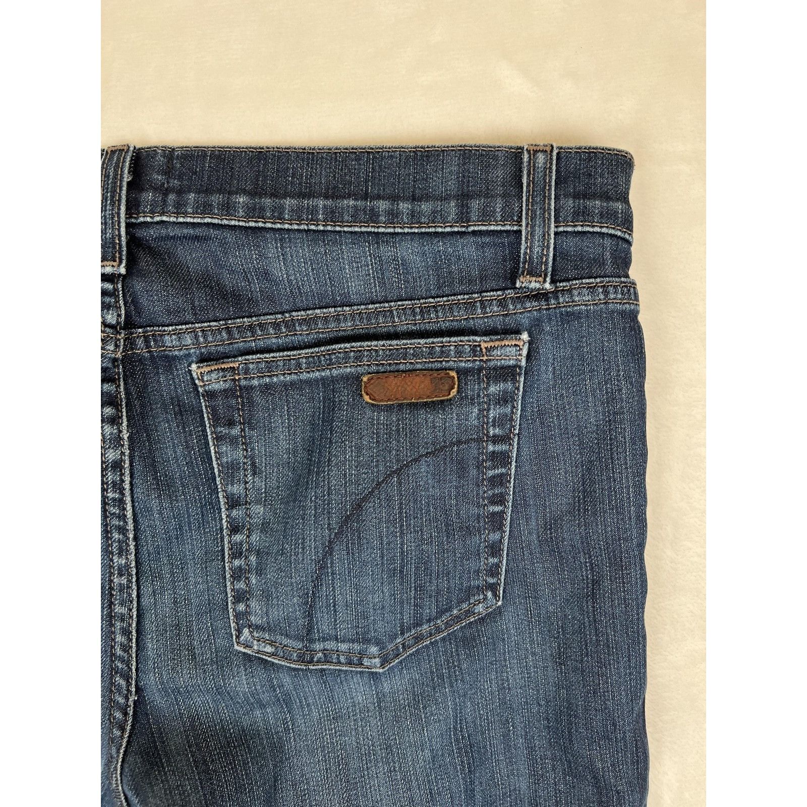 Joe's Joes Jeans Women's Size 31 Blue Denim Petite Fit Bootcut Str Size 31" - 10 Thumbnail