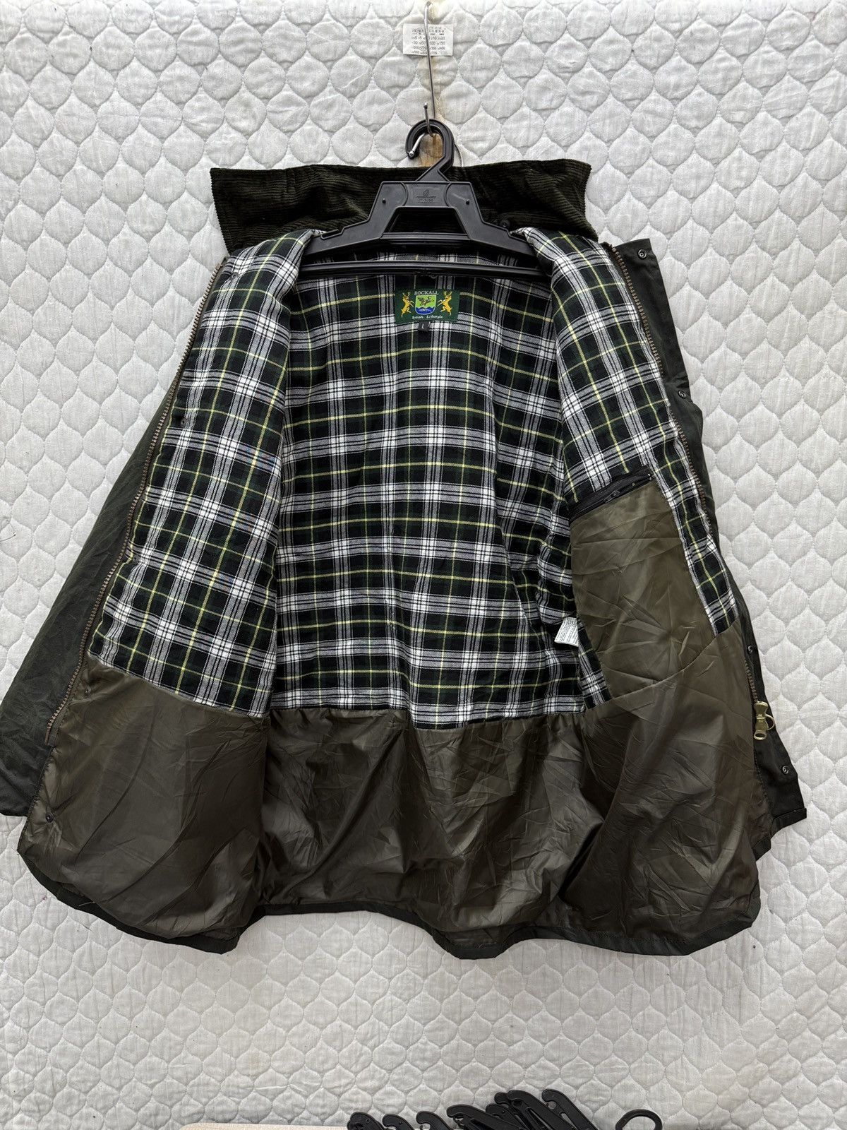 Barbour 💥💥🔥STEALS ROCKALL WAXED JACKET Size US L / EU 52-54 / 3 - 6 Thumbnail