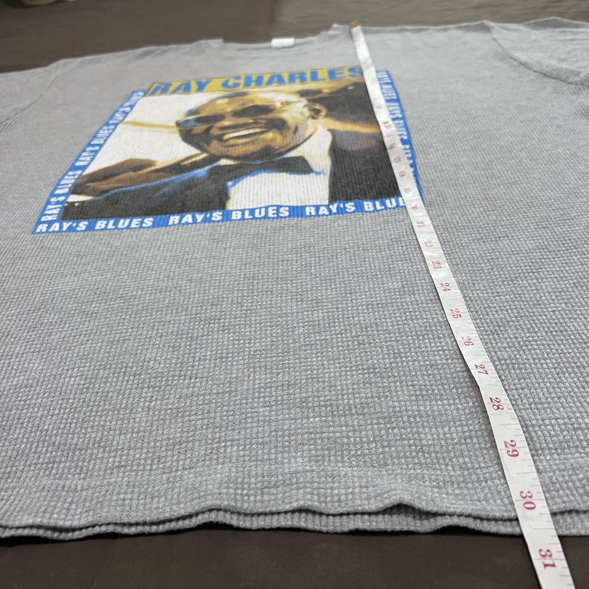 Vintage Y2K Ray Charles Tee R&B soul blues gospel country jazz Size US L / EU 52-54 / 3 - 8 Thumbnail