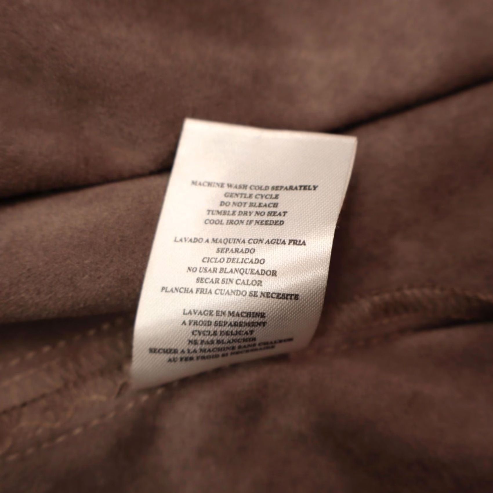 Vintage KUT from the Kloth Tayanita Open Front Faux Suede Jacket Brown Medium Women Jacket Model: KUT From The Kloth Tayanita Size M / US 6-8 / IT 42-44 - 8 Thumbnail