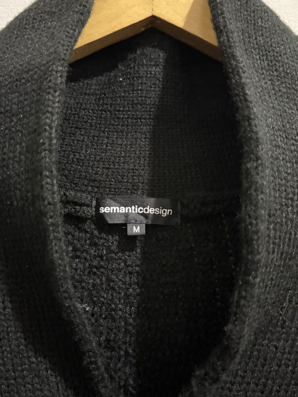 semanticdesign SEMANTICDESIGN IFSIXWASNINE CARDIGAN KNIT Size US M / EU 48-50 / 2 - 6 Thumbnail