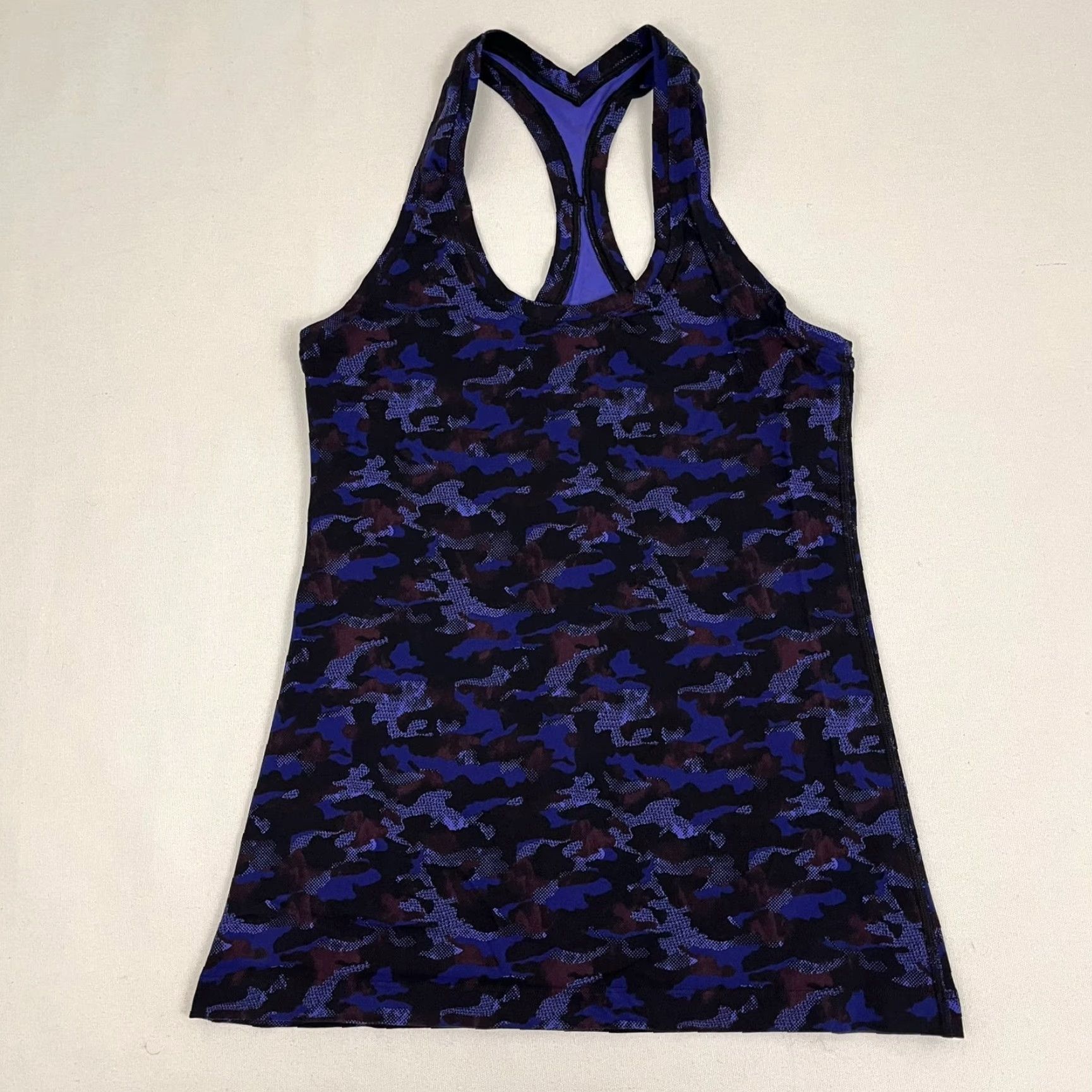 Lululemon Lululemon Cool Racerback II Tank Top Women Sz 0/2 Hounds Camo Active Gym Size XS / US 0-2 / IT 36-38 - 3 Thumbnail