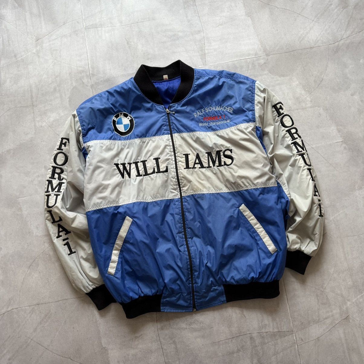Formula 1 Williams Ralf Schumacher BMW Formula 1 Racing Jacket Size US XXL / EU 58 / 5 - 1 Thumbnail