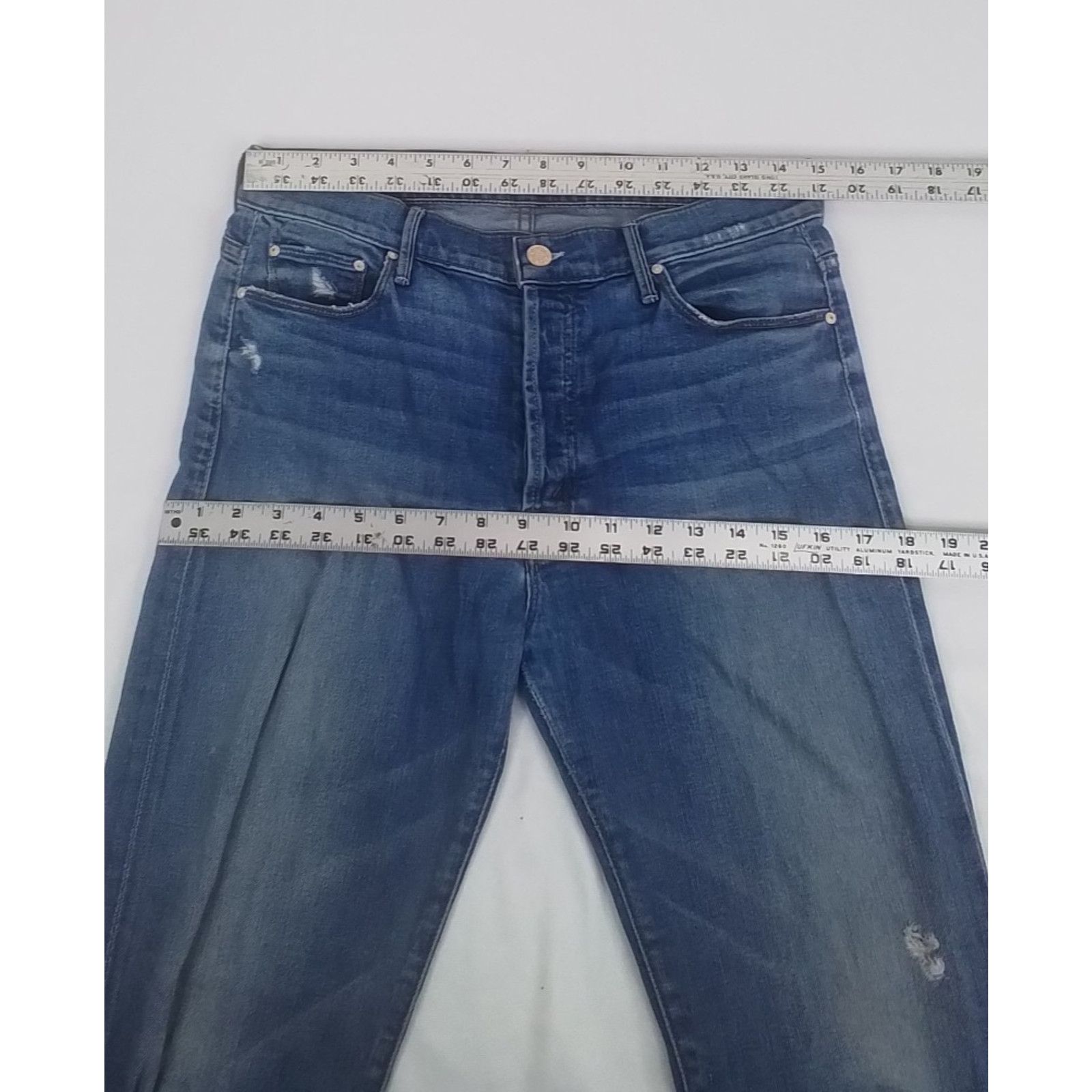 MOTHER Mother Denim Jeans Women's 26 The Vagabond Distressed Size 26" / US 2 / IT 38 - 14 Thumbnail
