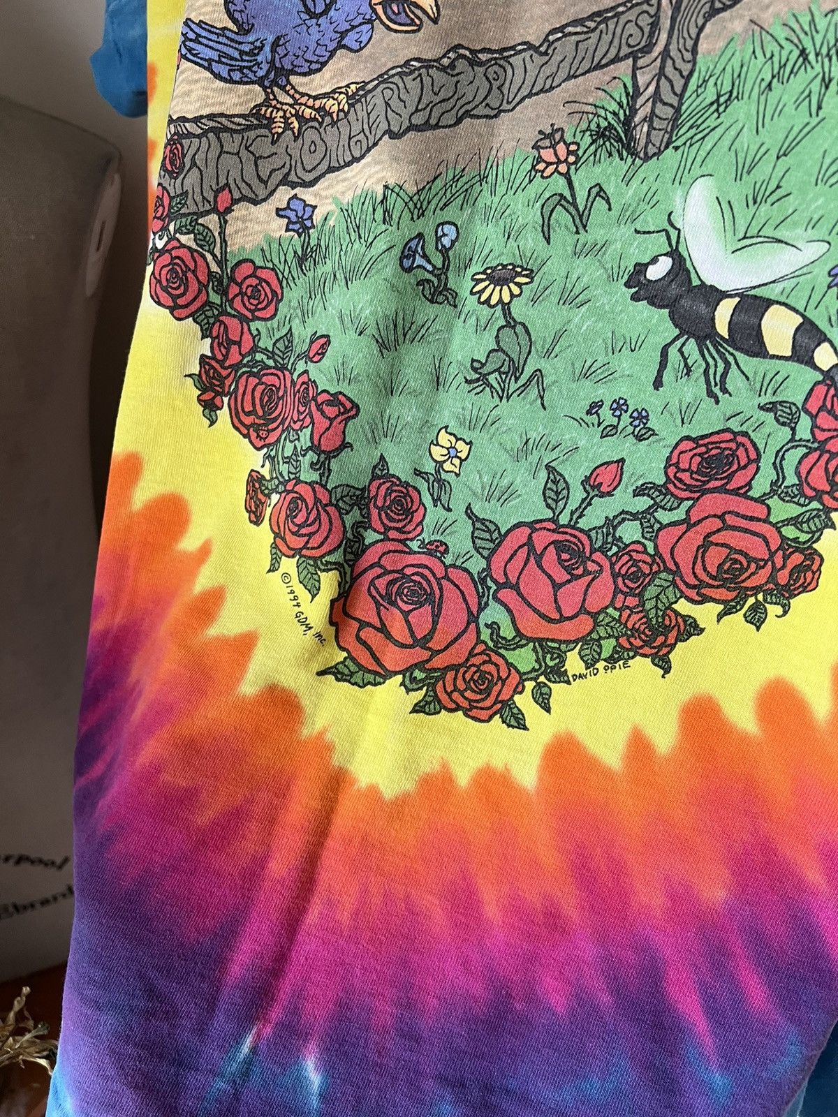 Band Tees × Grateful Dead × Vintage 1994 GDM Summer Tour Bears Animal Nature Single Stitch Tee Size US XL / EU 56 / 4 - 5 Thumbnail
