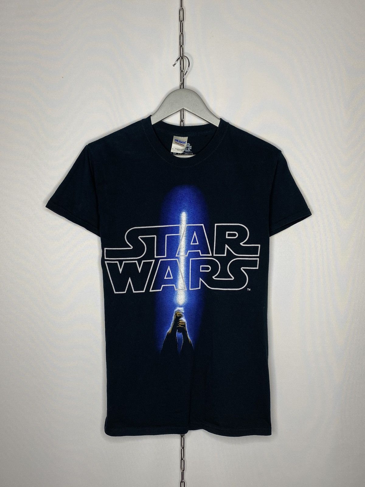 Star Wars × Vintage 🔥Vintage Star Wars Big Logo T-Shirt Short Sleeve🔥 Size US S / EU 44-46 / 1 - 1 Thumbnail