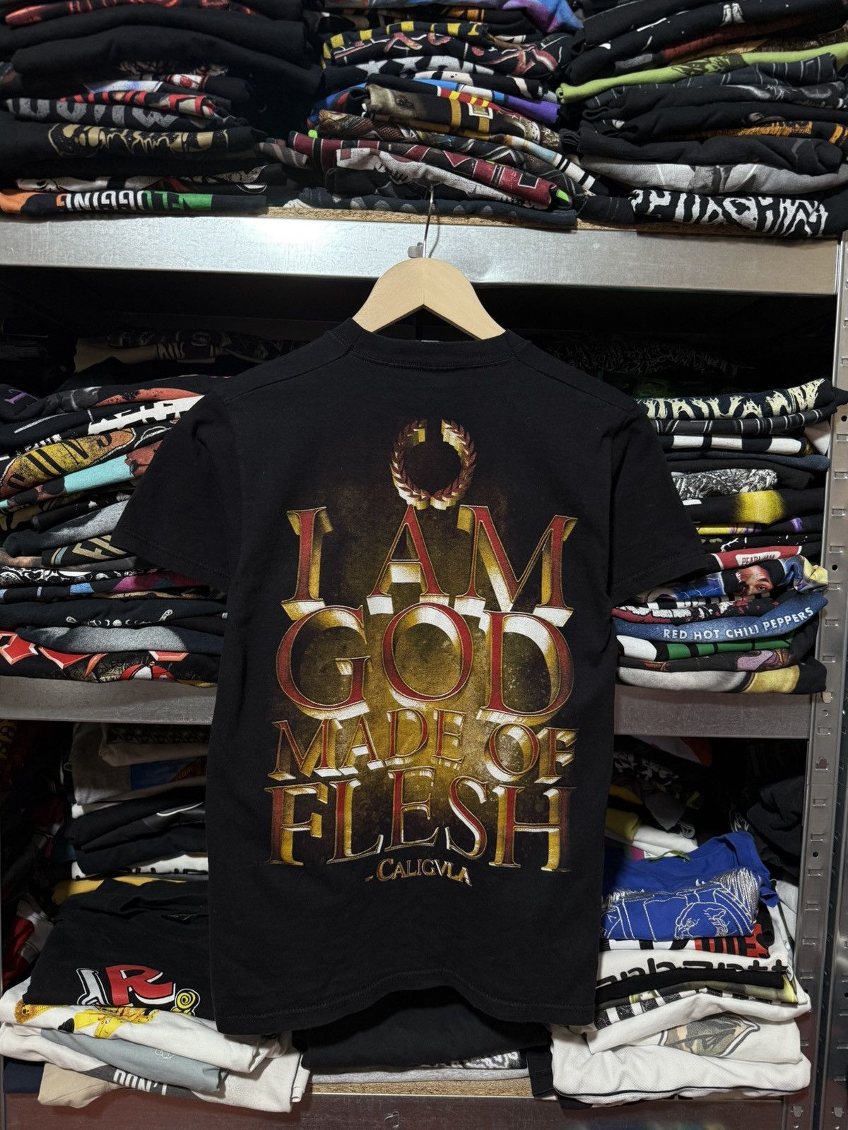 Band Tees Vintage 2012 Ex Deo I, Caligvla Rock Band Retro T-Shirt Size US XS / EU 42 / 0 - 2 Thumbnail