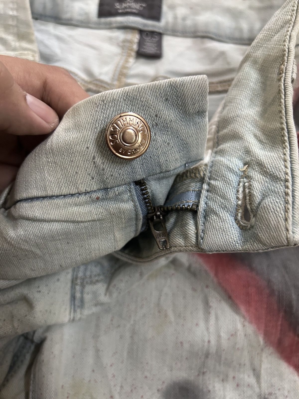 Chicos × Vintage SO SLIMMING by CHICO'S Street Punk Art Style Denim Size US 32 / EU 48 - 12 Thumbnail