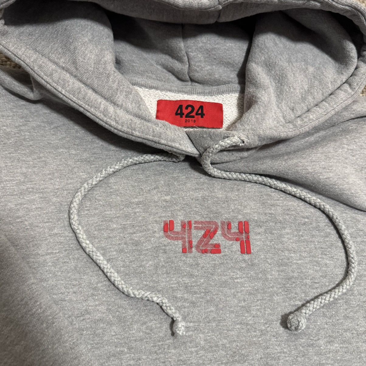 424 424 Puff Print Hoodie Made In Los Angeles Size US XL / EU 56 / 4 - 2 Thumbnail