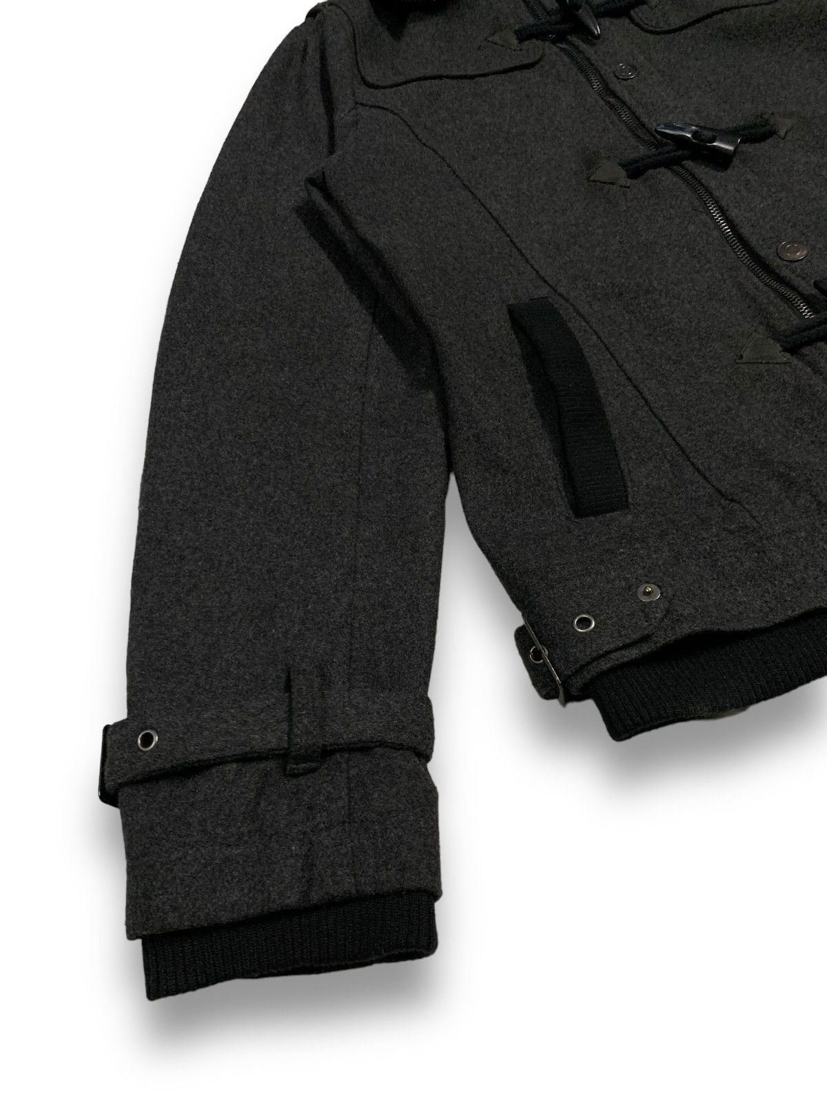 If Six Was Nine Growth by Grail Faux Fur Hooded Punk Style Duffle Jacket Size US M / EU 48-50 / 2 - 14 Thumbnail