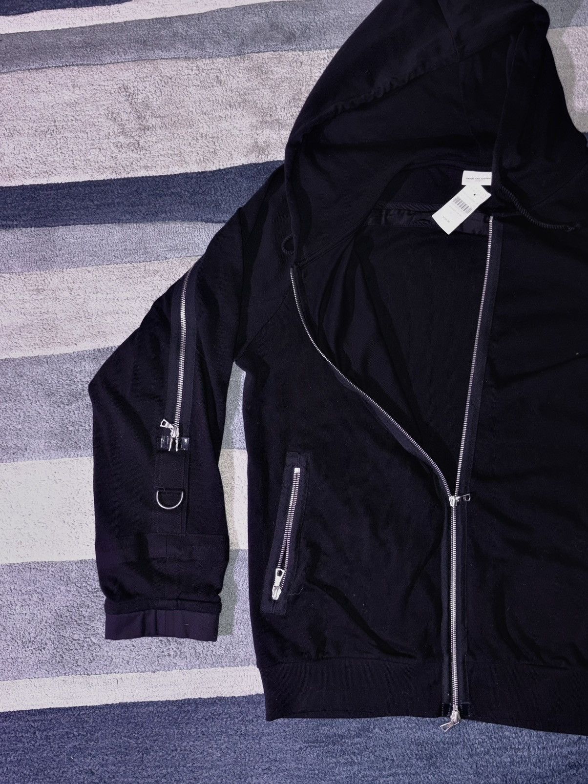 Dries Van Noten AW14 Dries Van Noten back zipper zip up hoodie Size US L / EU 52-54 / 3 - 1 Thumbnail