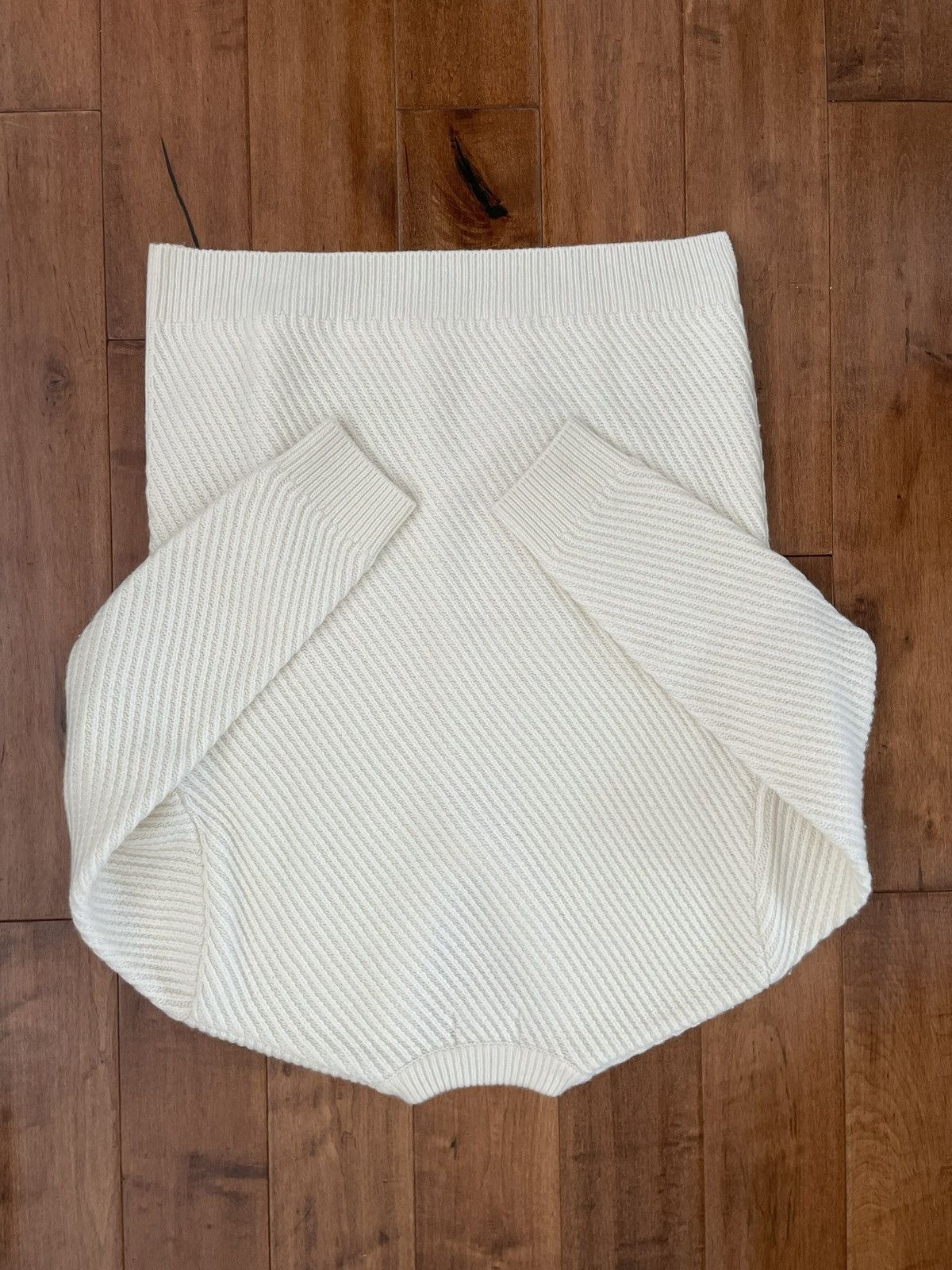 Solid Homme Solid Homme White Sweater V Neck Size US S / EU 44-46 / 1 - 4 Thumbnail