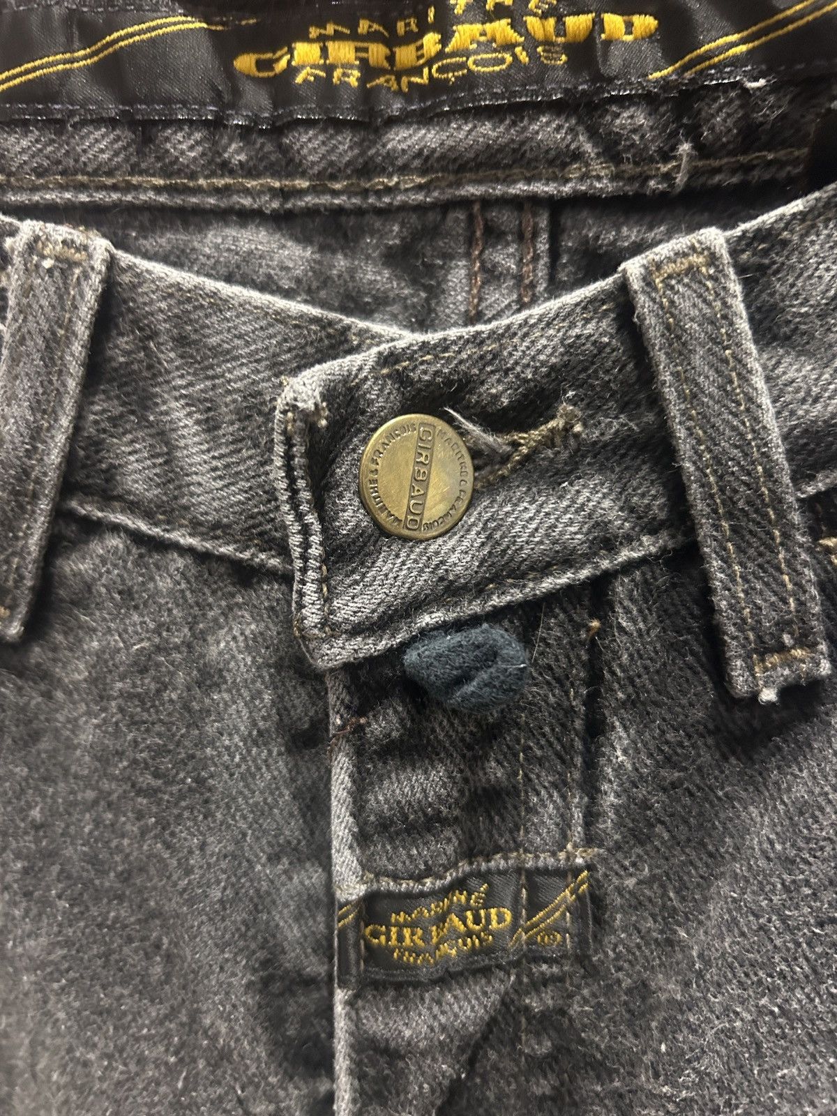 Marithe + Francois Girbaud vintage Marithe Francois Girbaud stone-washed black denim Size US 30 / EU 46 - 7 Thumbnail