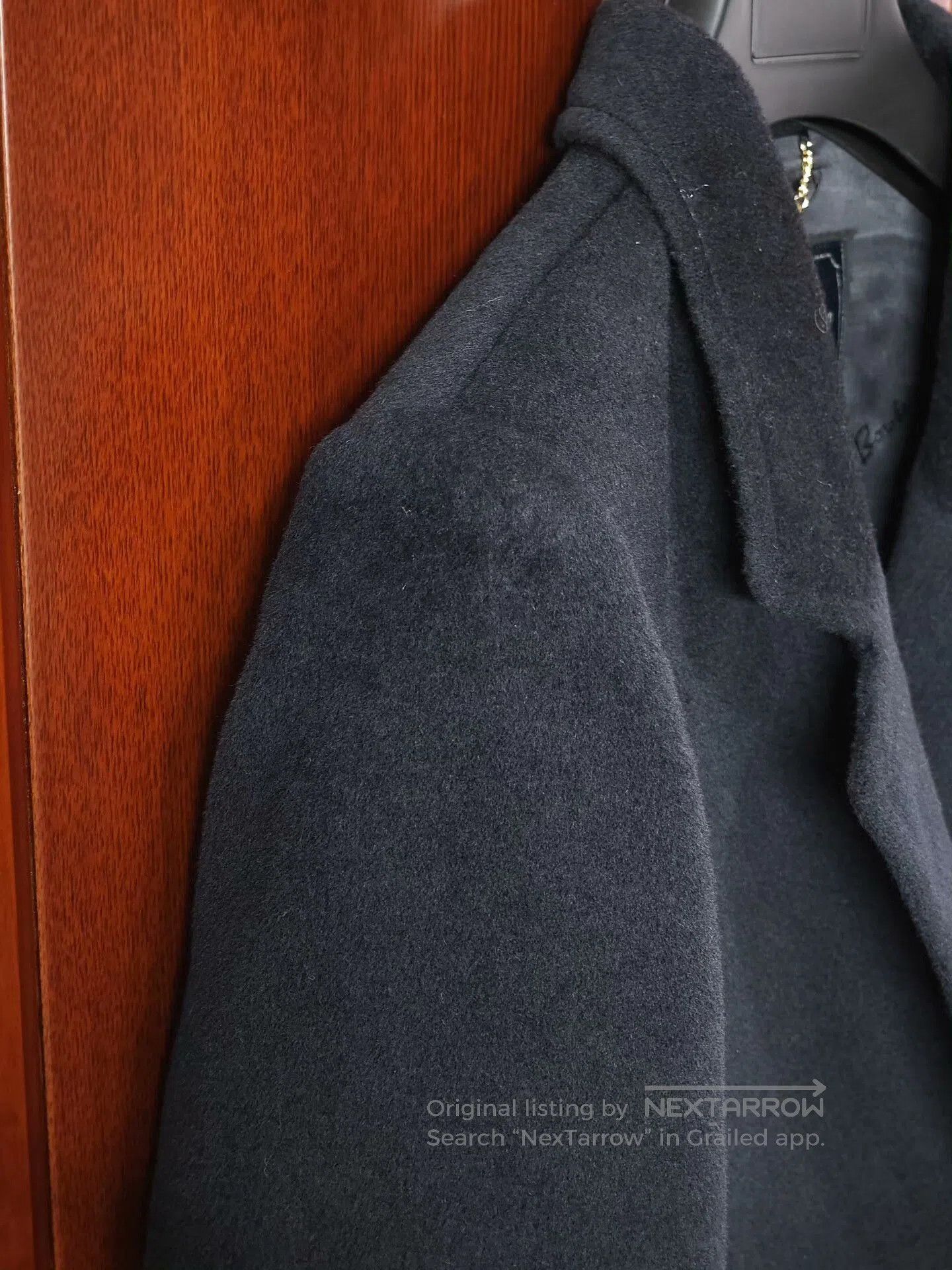 PIACENZA 1833 Italian Wool Bowbell Coat for Women. Size L / US 10 / IT 46 - 4 Thumbnail