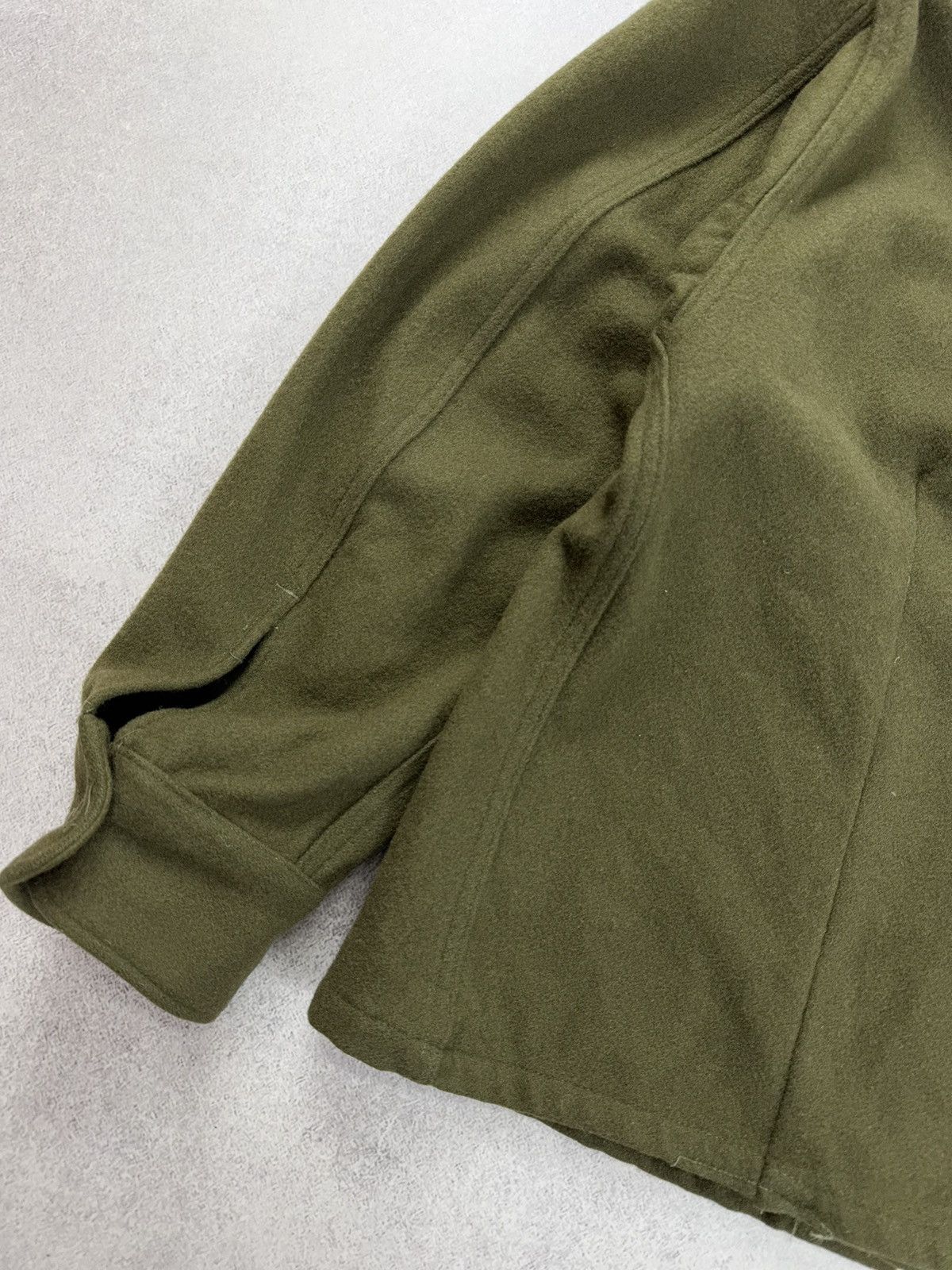 Vintage Vintage US Army OG-108 Olive Green Wool Field Jacket Shirt Size US M / EU 48-50 / 2 - 10 Thumbnail
