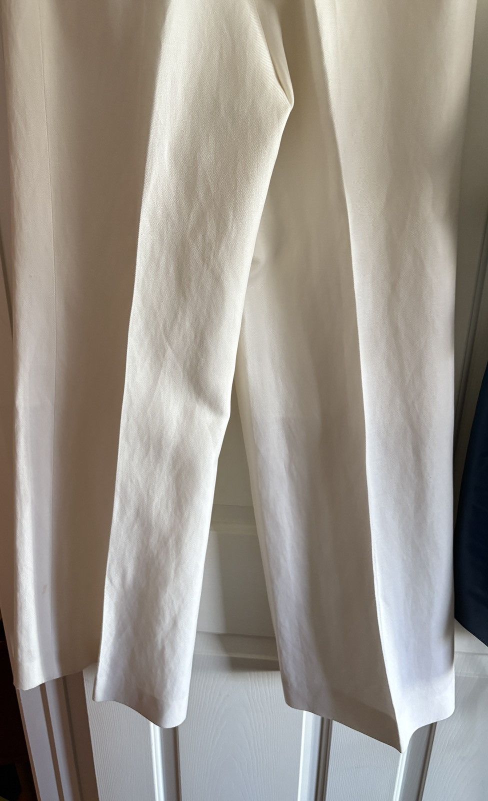 Chloe Chloé Cropped Wool Linen Blend Flared Palazzo Wide Leg Pant Size 28" / US 6 / IT 42 - 12 Thumbnail