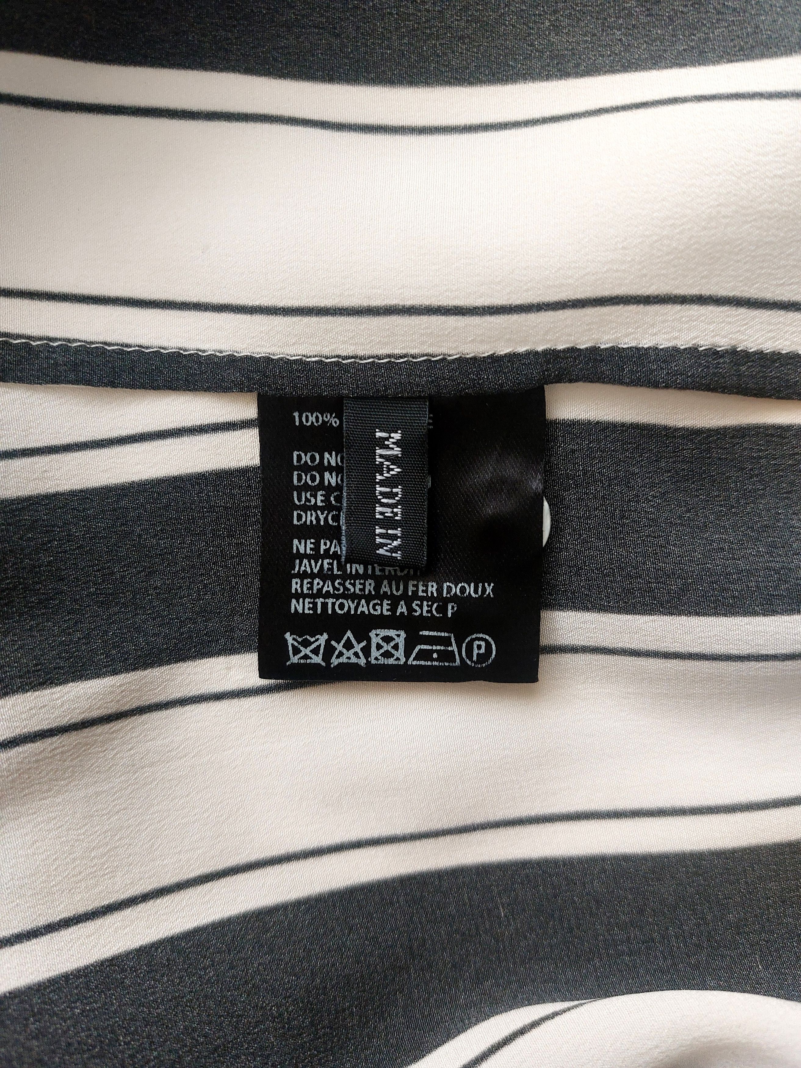 Haider Ackermann Haider Ackermann SS 2017 Striped Flame Print Silk Shirt Size US S / EU 44-46 / 1 - 17 Thumbnail