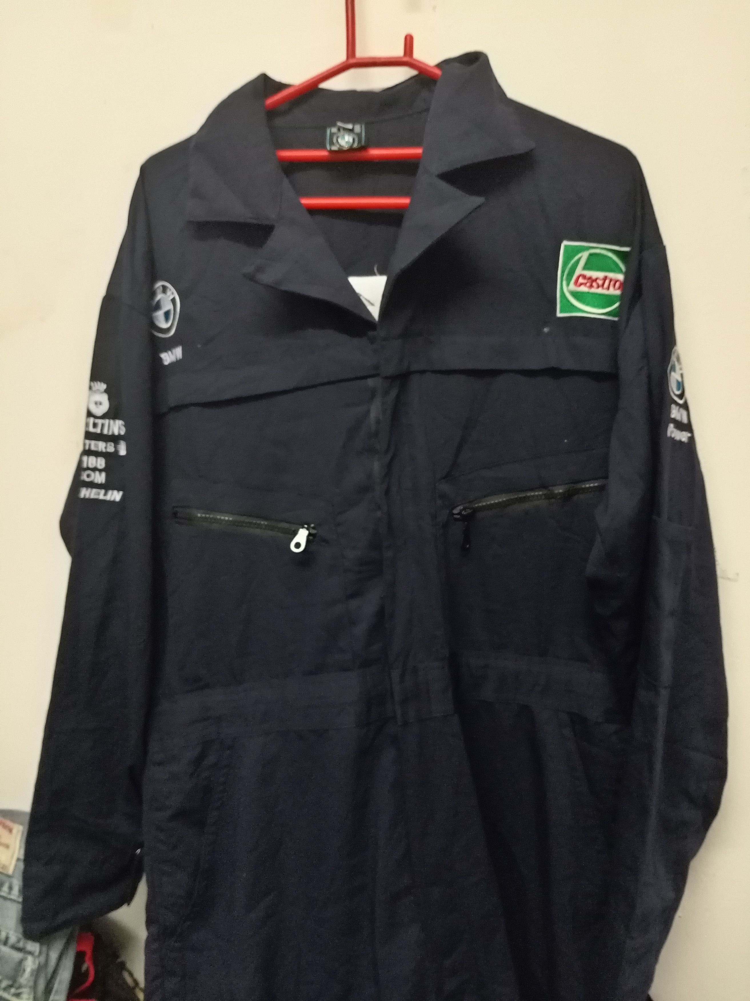 BMW RARE🔥 BMW RACING F1 TEAM COVERALL JUMPSUIT OVERALLS Size US 38 / EU 54 - 1 Thumbnail