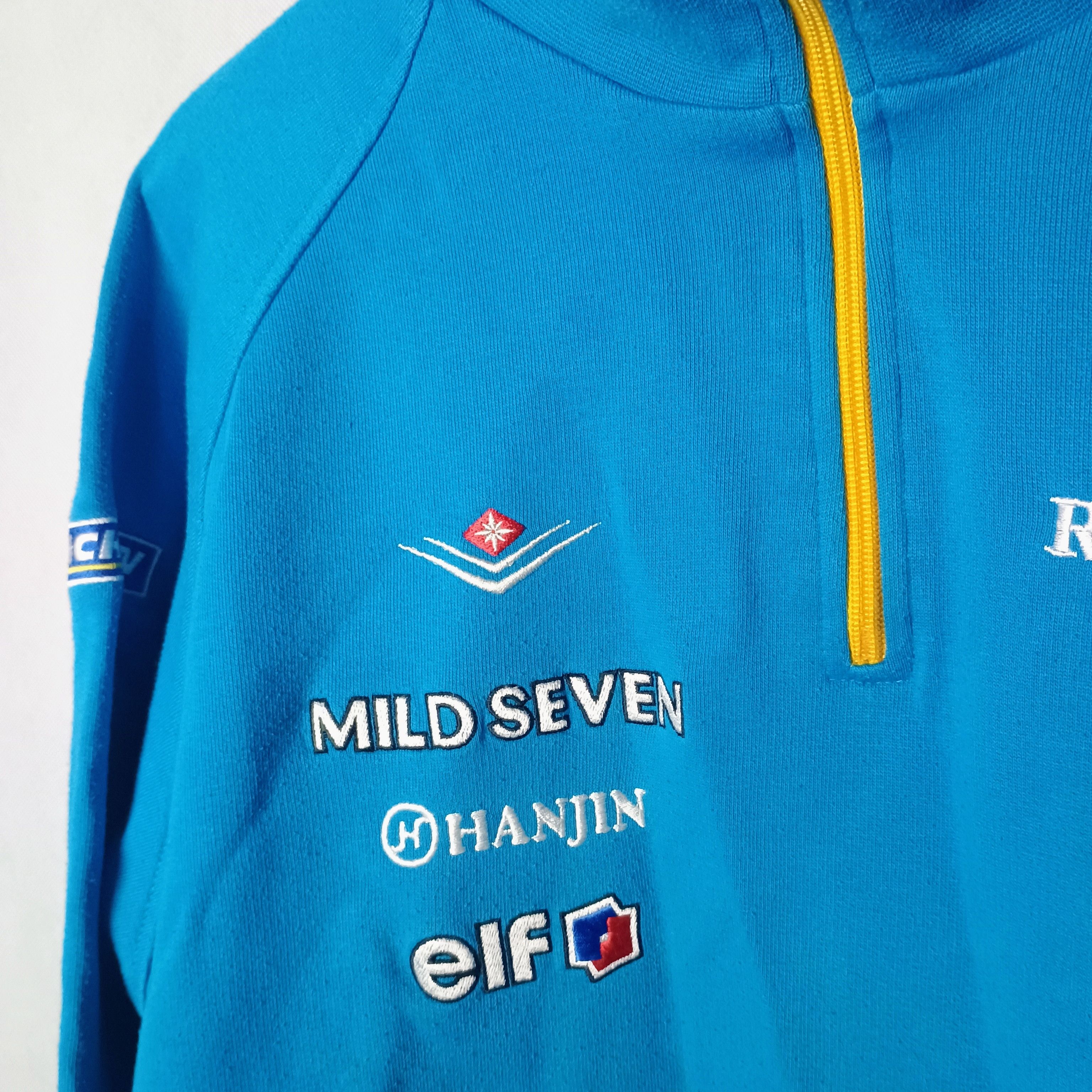 Vintage Renault f1 michellin zip sweatshirt formula one team Size US L / EU 52-54 / 3 - 2 Thumbnail
