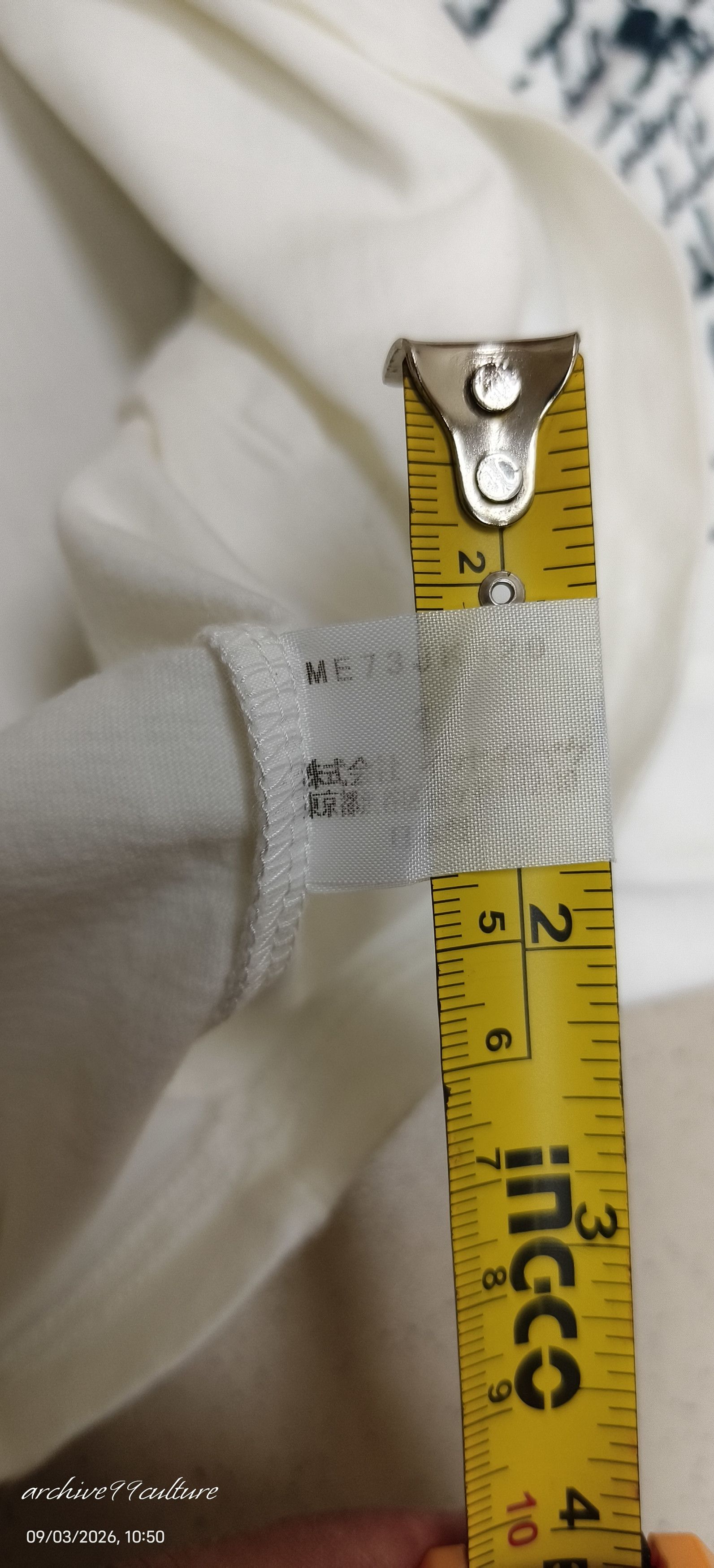 Issey Miyake ISSEY MIYAKE "Handwritten Script" Graphic Pocket Tee Archive Size US M / EU 48-50 / 2 - 4 Thumbnail