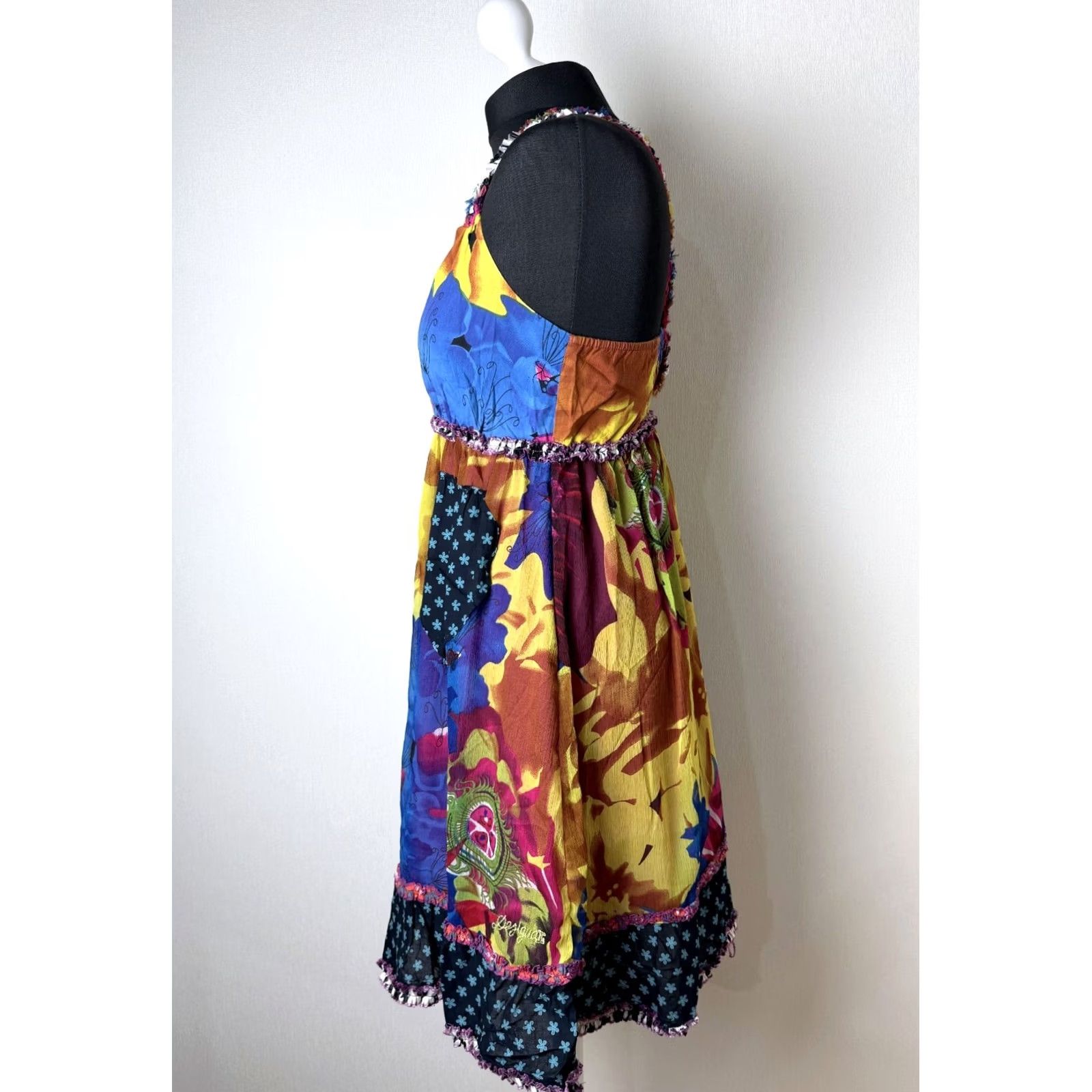 Desigual Desigual Christian Lacroix womens dress Multicoloured Size 36 Size XS / US 0-2 / IT 36-38 - 4 Thumbnail