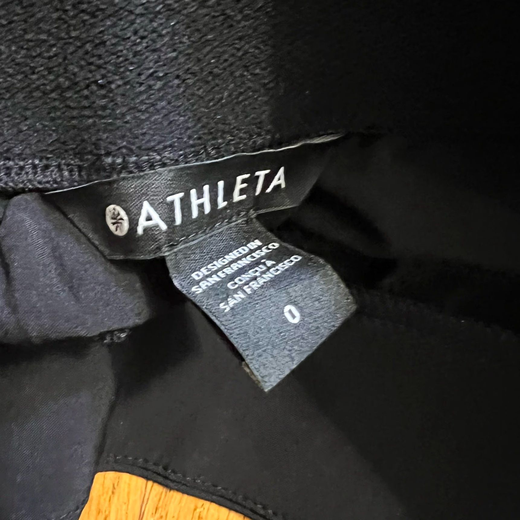 Athleta Athleta Pants Womens 0 Black Brooklyn Heights Slim High Rise Lightweight Travel Ankle Pants Womens 0 Mens? Size 25" / US 0 / IT 36 - 6 Thumbnail