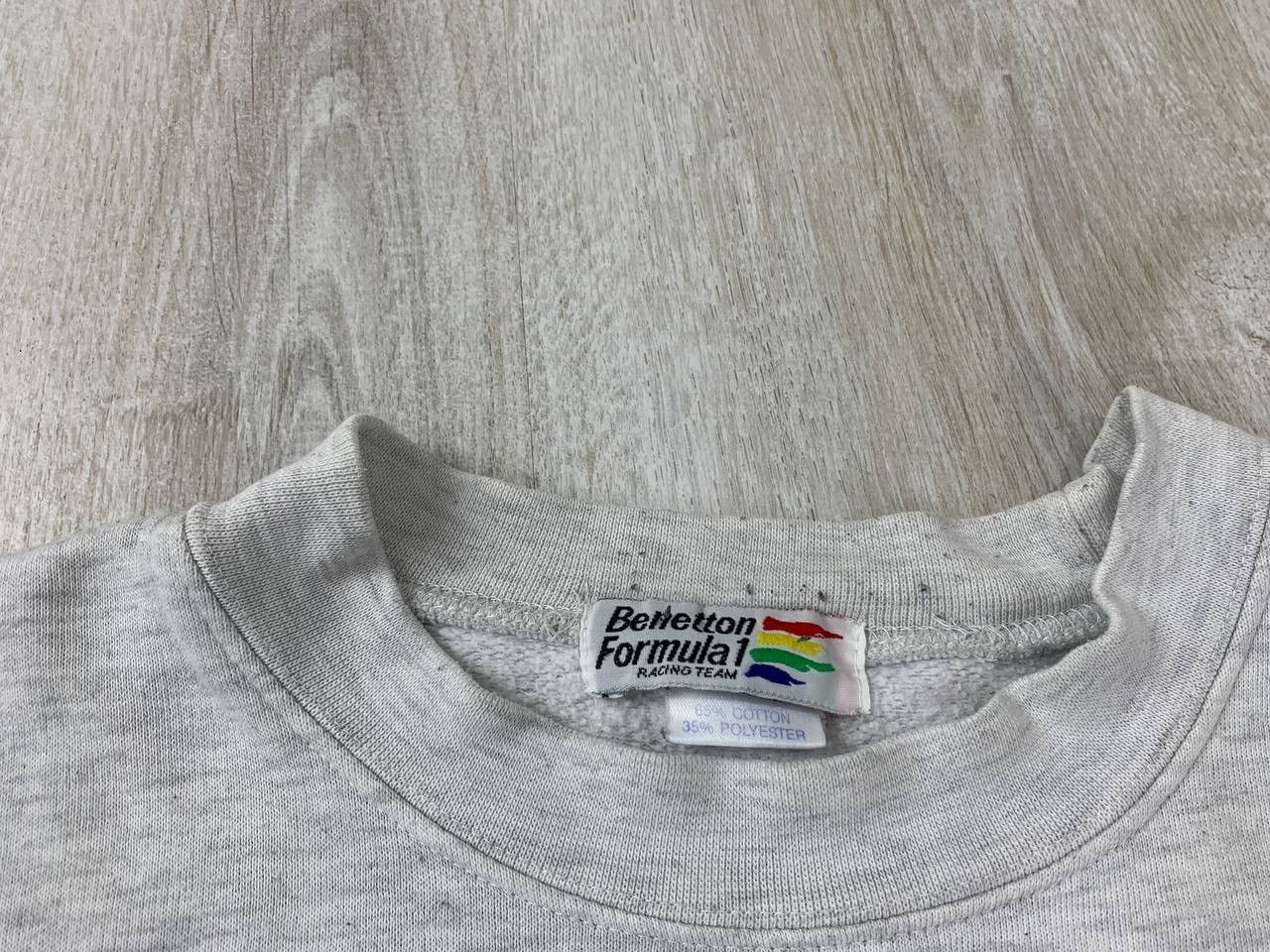 Vintage Mens vintage sweatshirt Benetton Formula 1 Size X Large Size US XL / EU 56 / 4 - 5 Thumbnail
