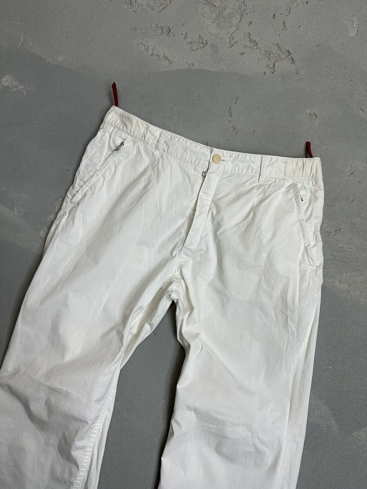 Prada Prada Red Tab White Casual Pants Size US 32 / EU 48 - 6 Thumbnail