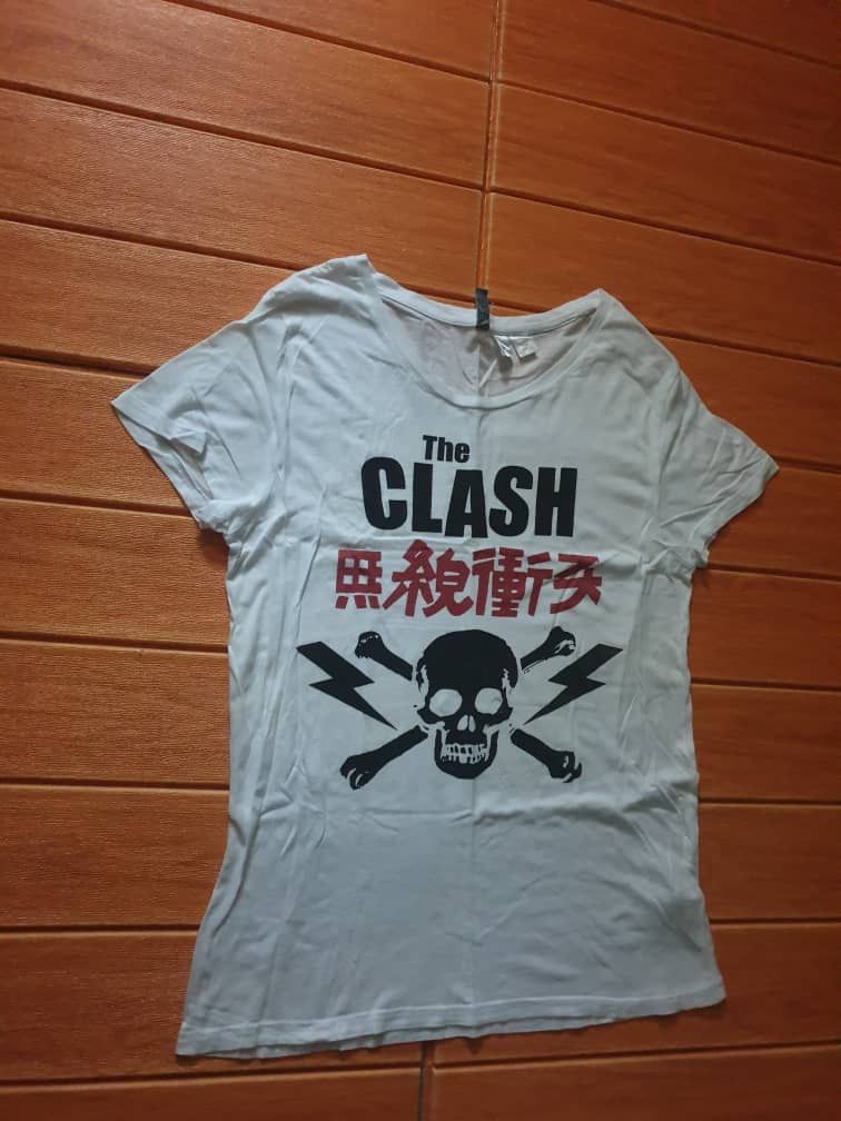 Band Tees 💥The clash Japanese edition writing collaboration shirt Size M / US 6-8 / IT 42-44 - 5 Thumbnail