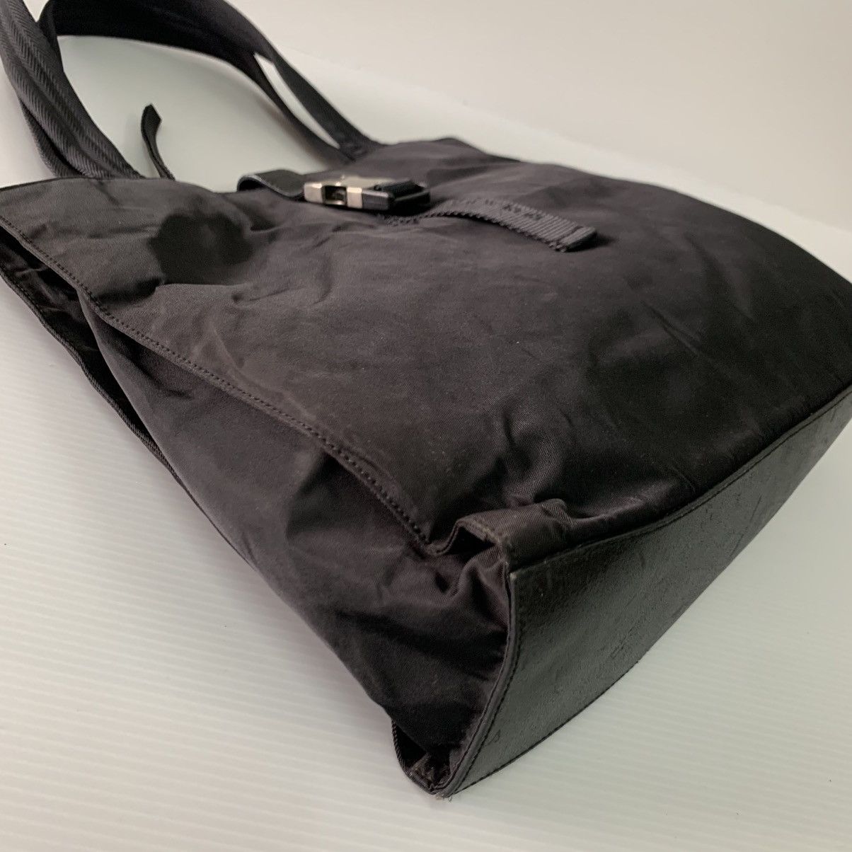 Prada Prada Nylon Shoulder Tote Bag Size ONE SIZE - 3 Thumbnail