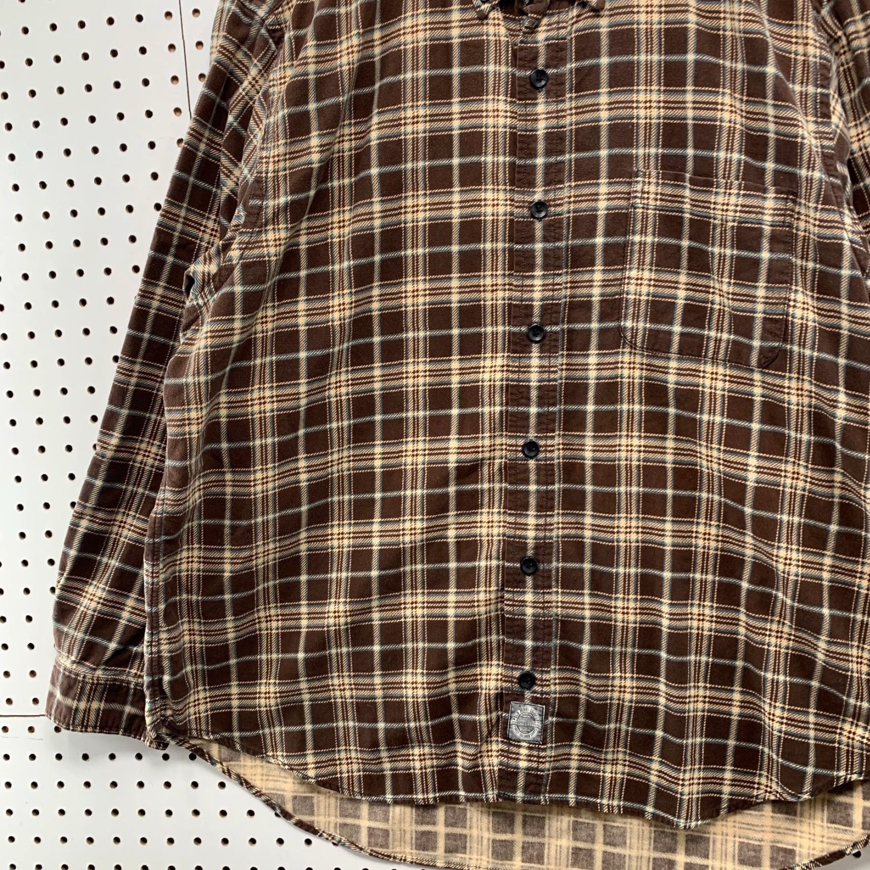 Ralph Lauren Ralph Lauren Button-Up Shirt Mens XL Plaid Brown Flannel Long Sleeve Casual Outdoor Size US XL / EU 56 / 4 - 5 Thumbnail