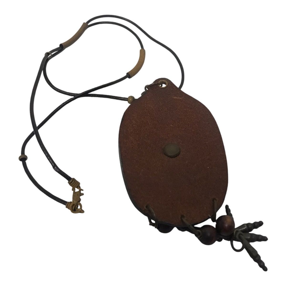 Japanese Brand × Vintage Vintage Republique Francaise wood Necklace Size ONE SIZE - 4 Thumbnail