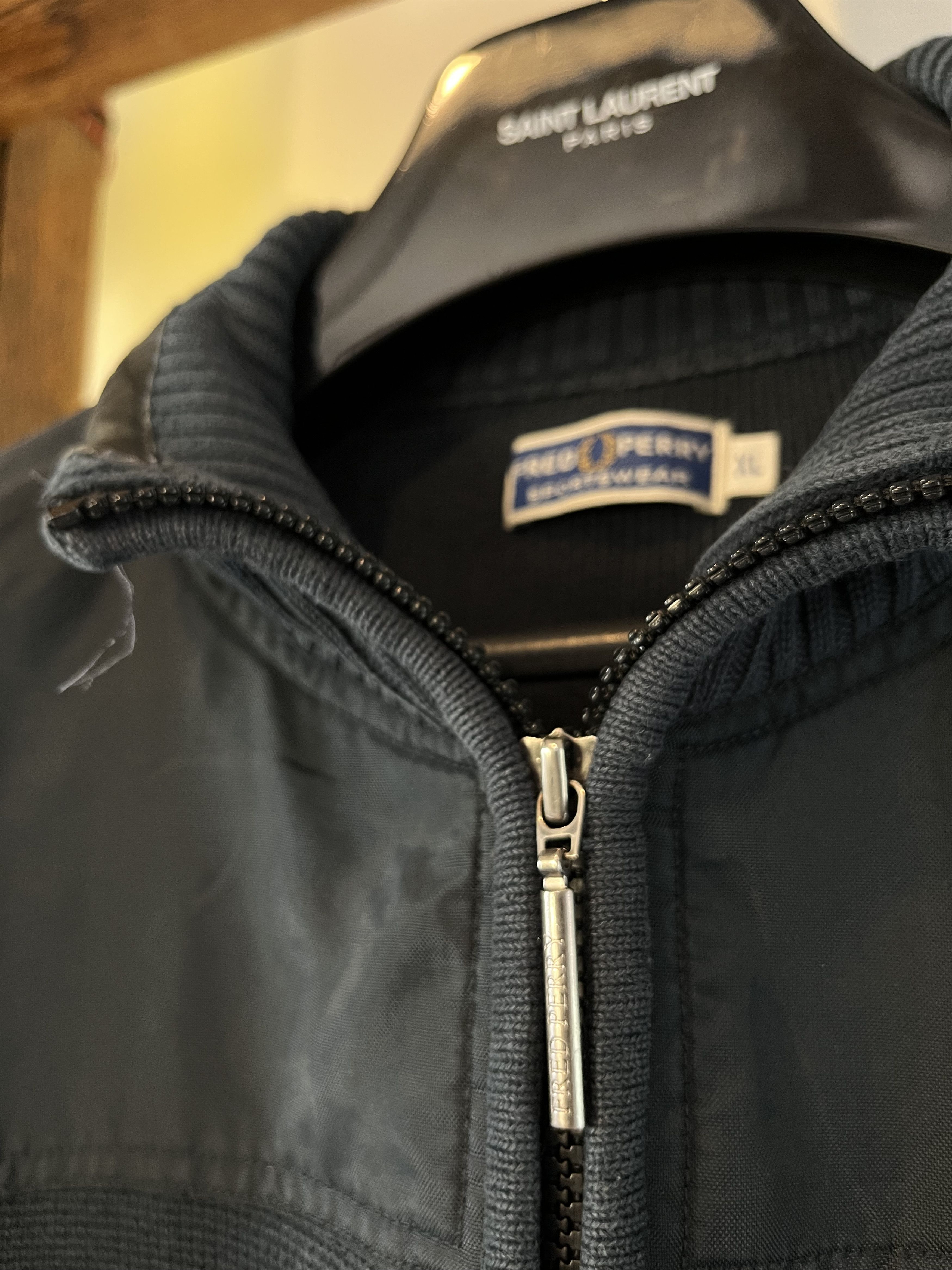Fred Perry Vintage 90s Fred Perry Casuals Zip Size US XL / EU 56 / 4 - 5 Thumbnail