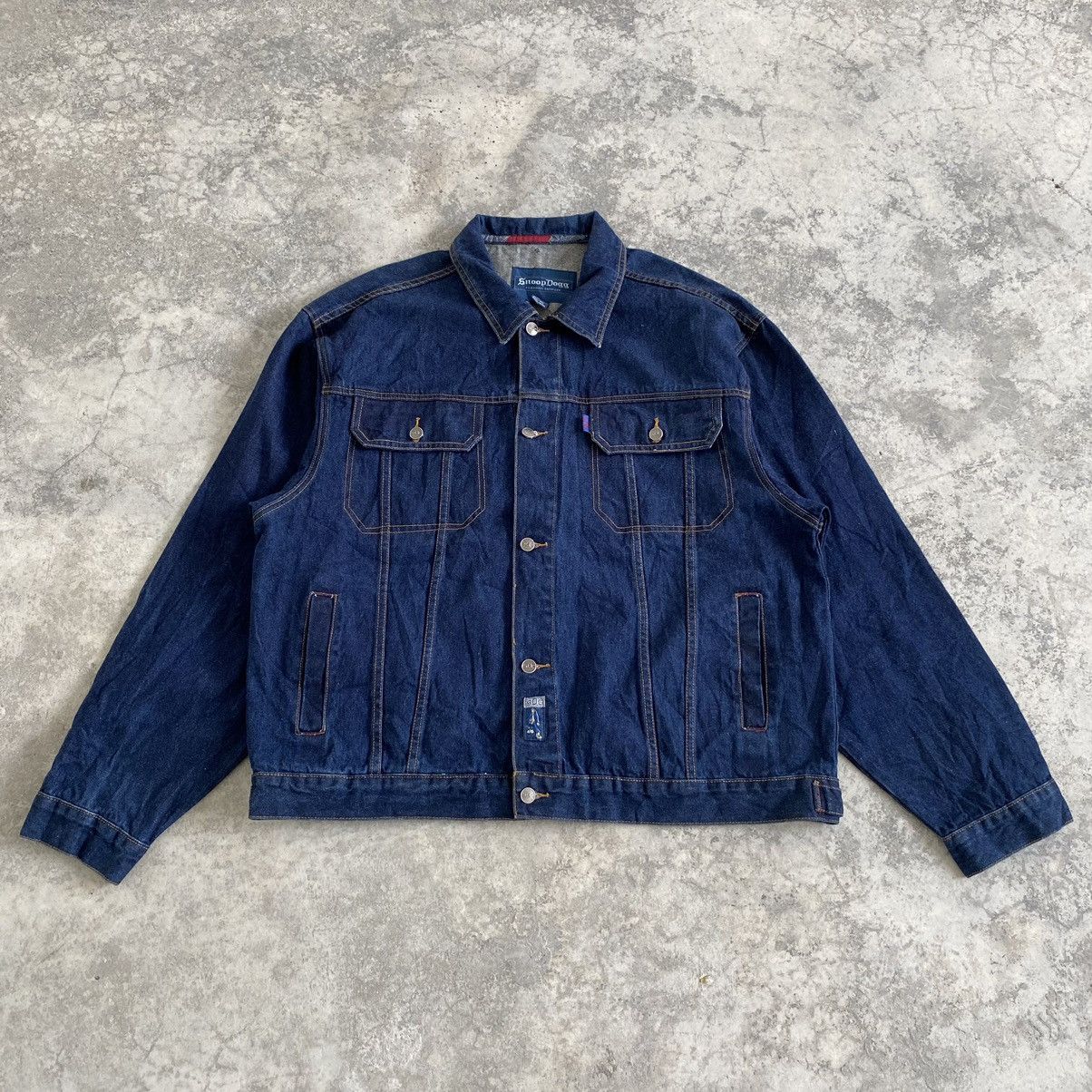 Snoop Dogg Vintage Snoop Dogg Jeans SDC Embroidered Trucker Jacket Size US XL / EU 56 / 4 - 10 Thumbnail