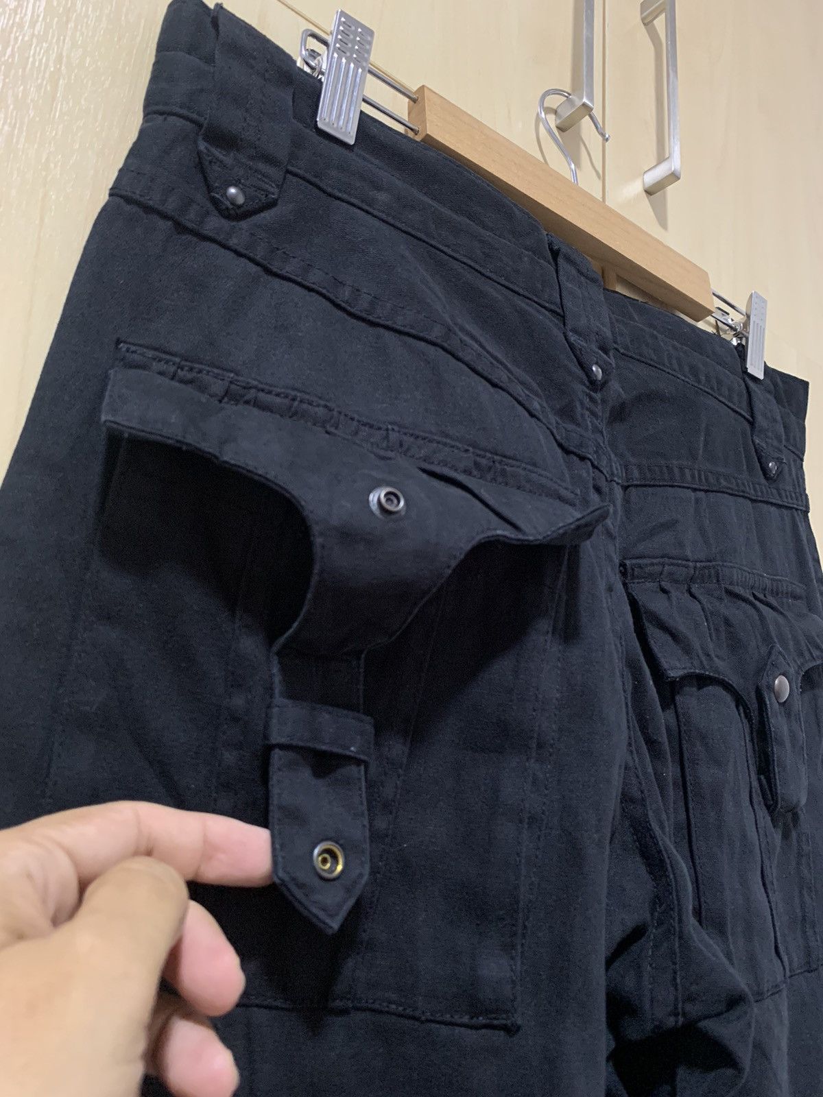 If Six Was Nine Dps Real Used Fatigues Prisoner Used heavy cargos pants Size US 33 - 6 Thumbnail