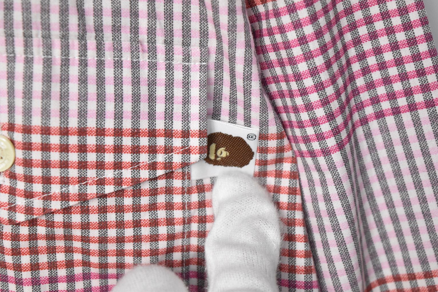 Bape color check shirt 27412 - 752 60 Size US S / EU 44-46 / 1 - 5 Thumbnail