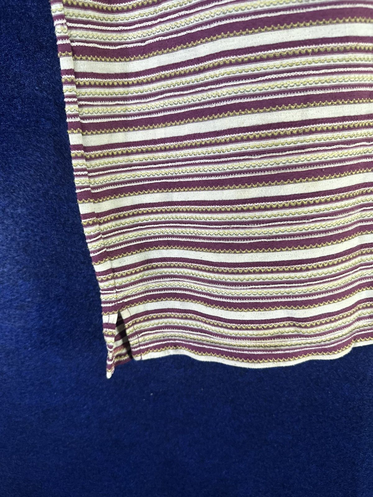 Kapital Japanese Stripe with unique Stitch KAPITAL style Shirt Size US L / EU 52-54 / 3 - 3 Thumbnail