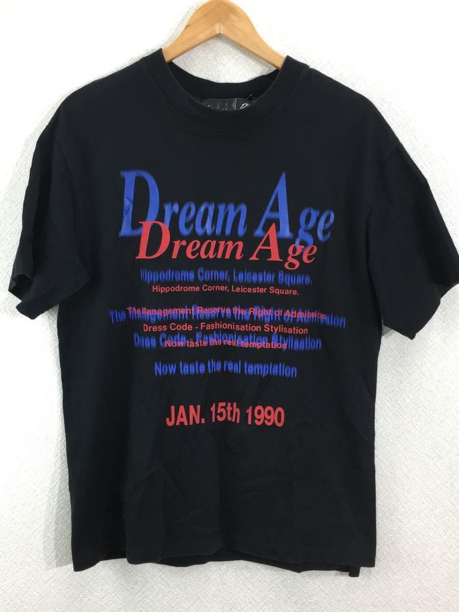 image of Martine Rose "dream Age" Blur Tee in Black, Men's (Size Medium)