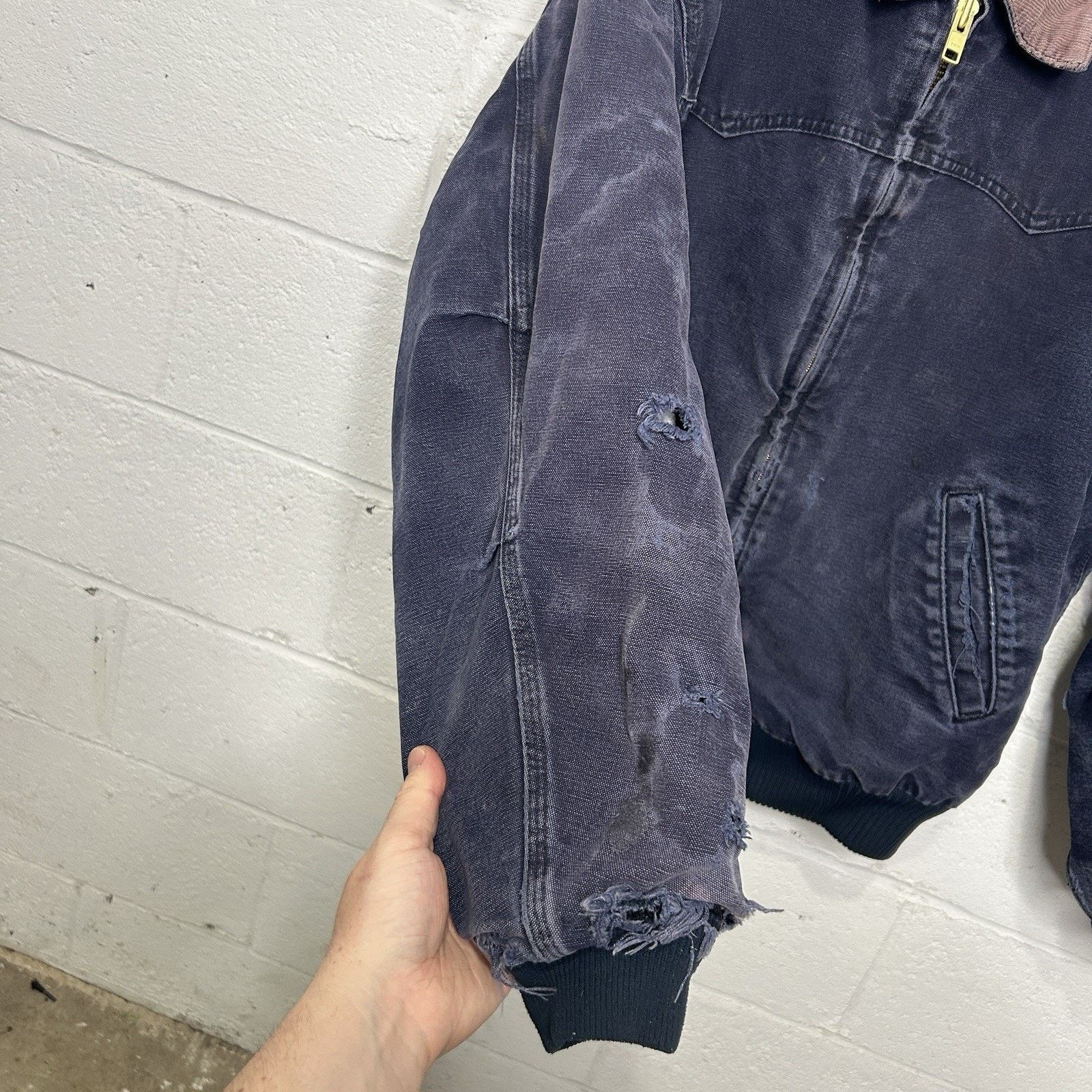 Carhartt Vintage Carhartt Quilted Santa Fe Jacket “Midnight Blue” J14 Size US XL / EU 56 / 4 - 8 Thumbnail