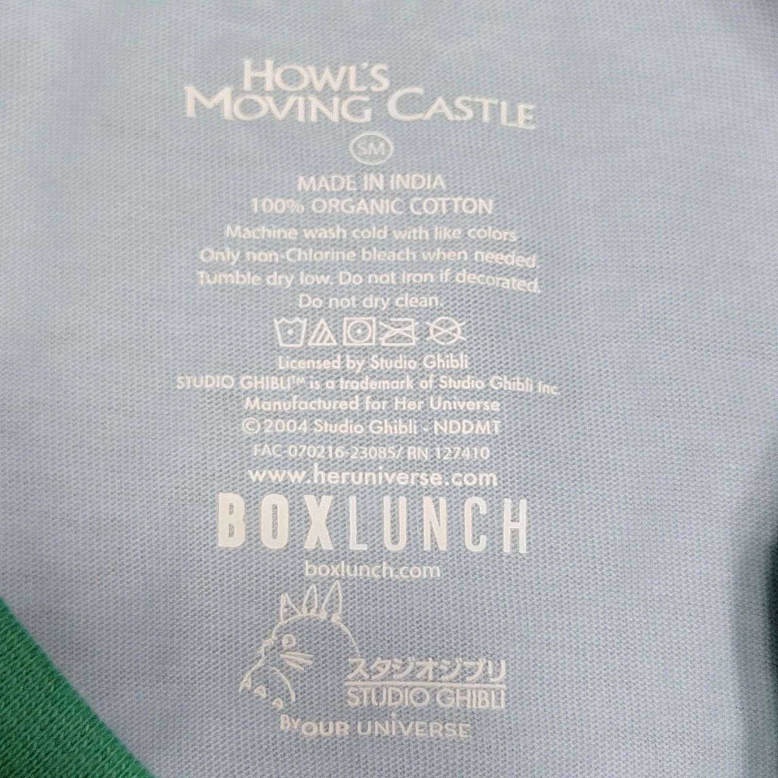 Other Howl's Moving Castle Howl Portrait LS Tee - BoxLunch - Small Size S / US 4 / IT 40 - 7 Thumbnail
