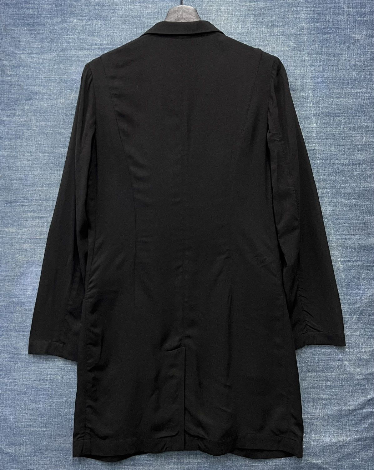 Yohji Yamamoto SS2019 YOHJI YAMAMOTO LONG JACKET Size M / US 6-8 / IT 42-44 - 2 Thumbnail