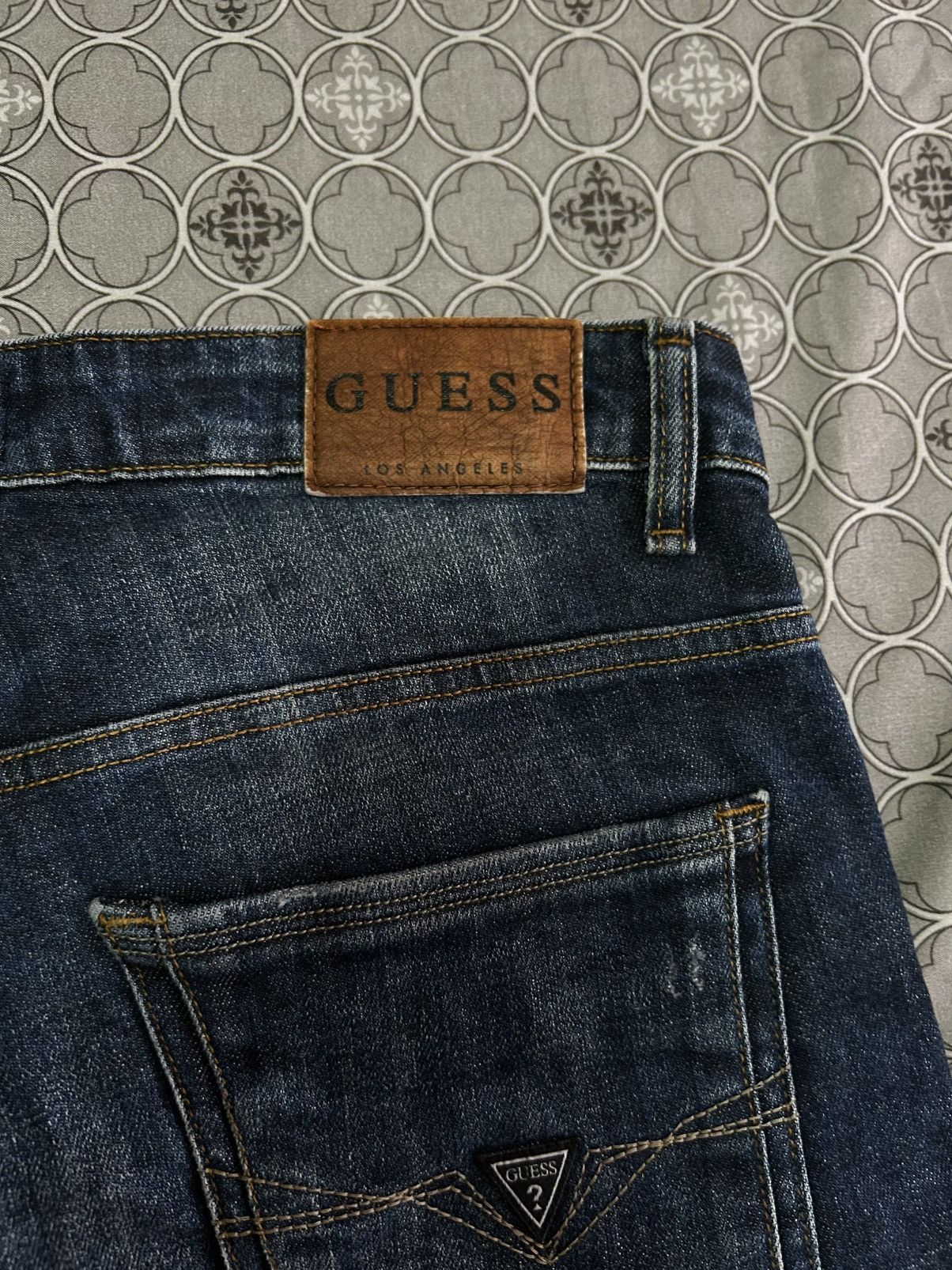 Guess Authentic Guess Los Angeles Miami Super Skinny Jeans Size US 33 - 16 Thumbnail