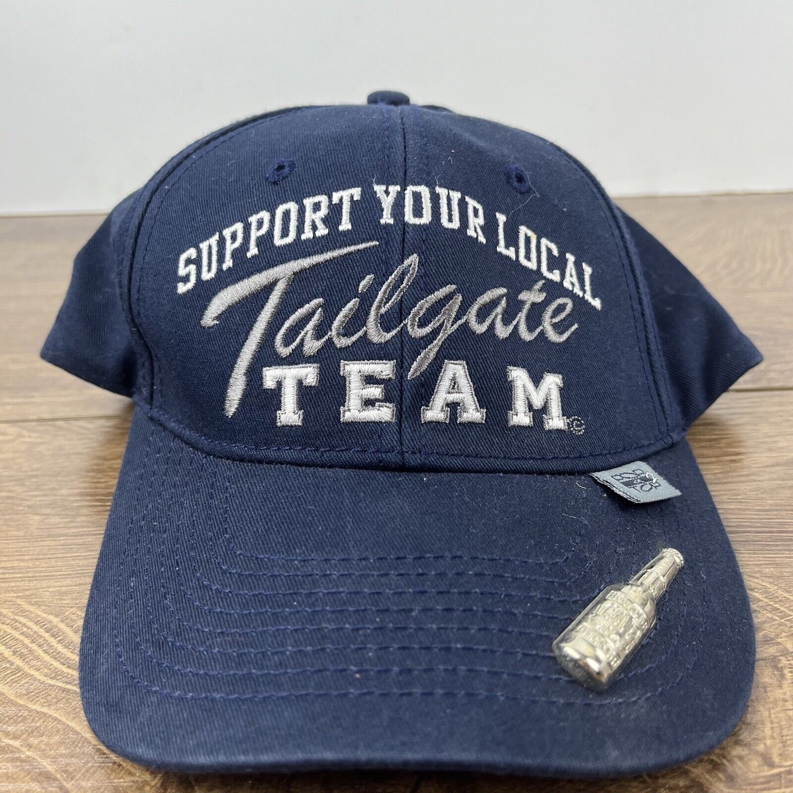Other Tailgate Team Hat Support your Tailgate Blue Adjustable Hat Size ONE SIZE - 4 Thumbnail
